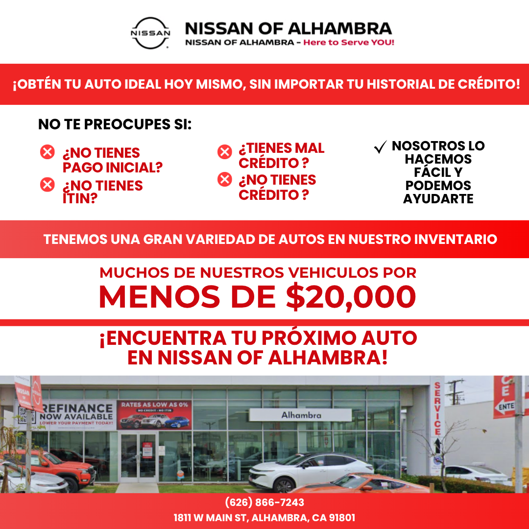Nissan of Alhambra Facebook ad from Jan 5, 2026