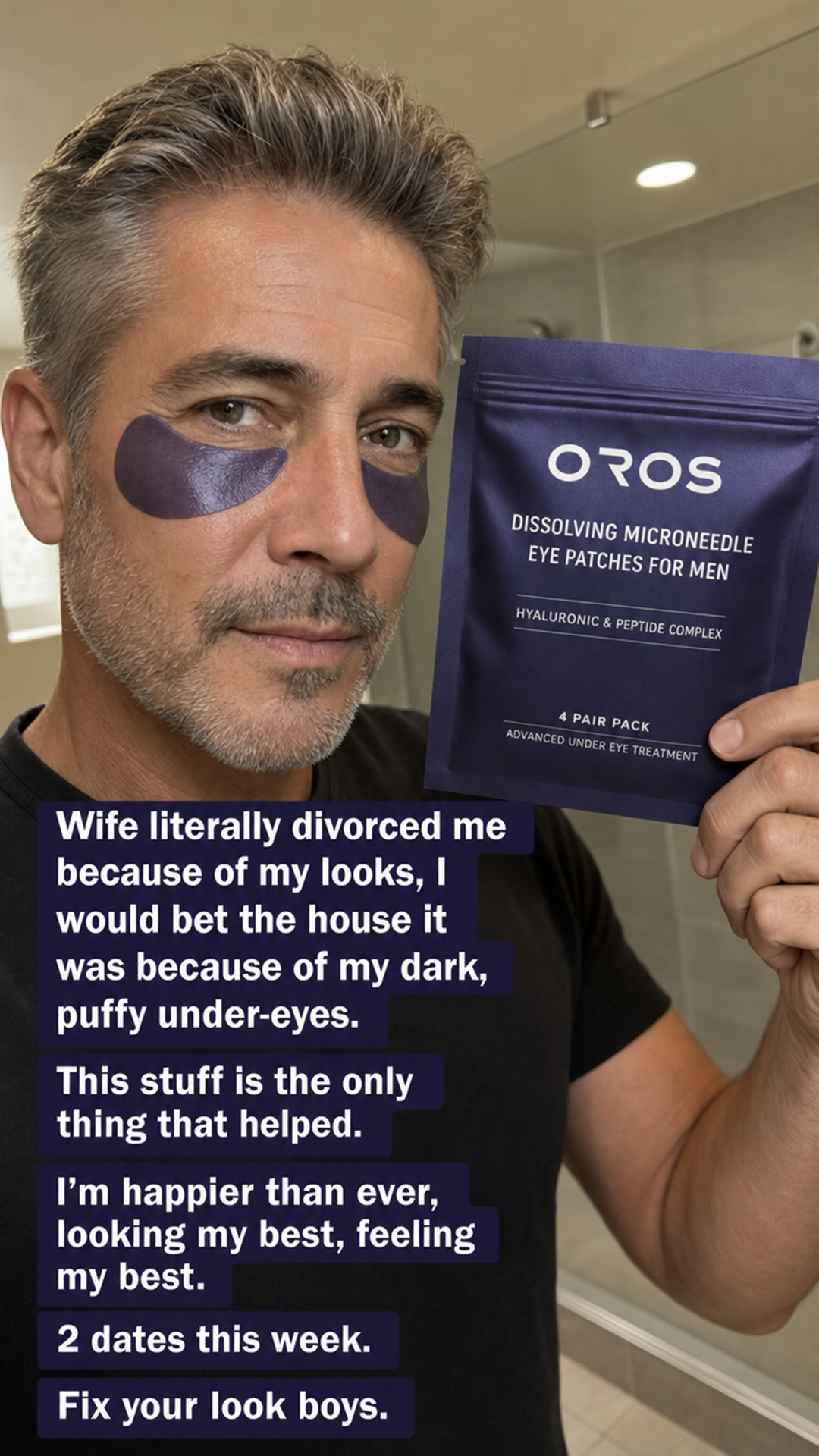 Men's Skincare Tips Facebook ad