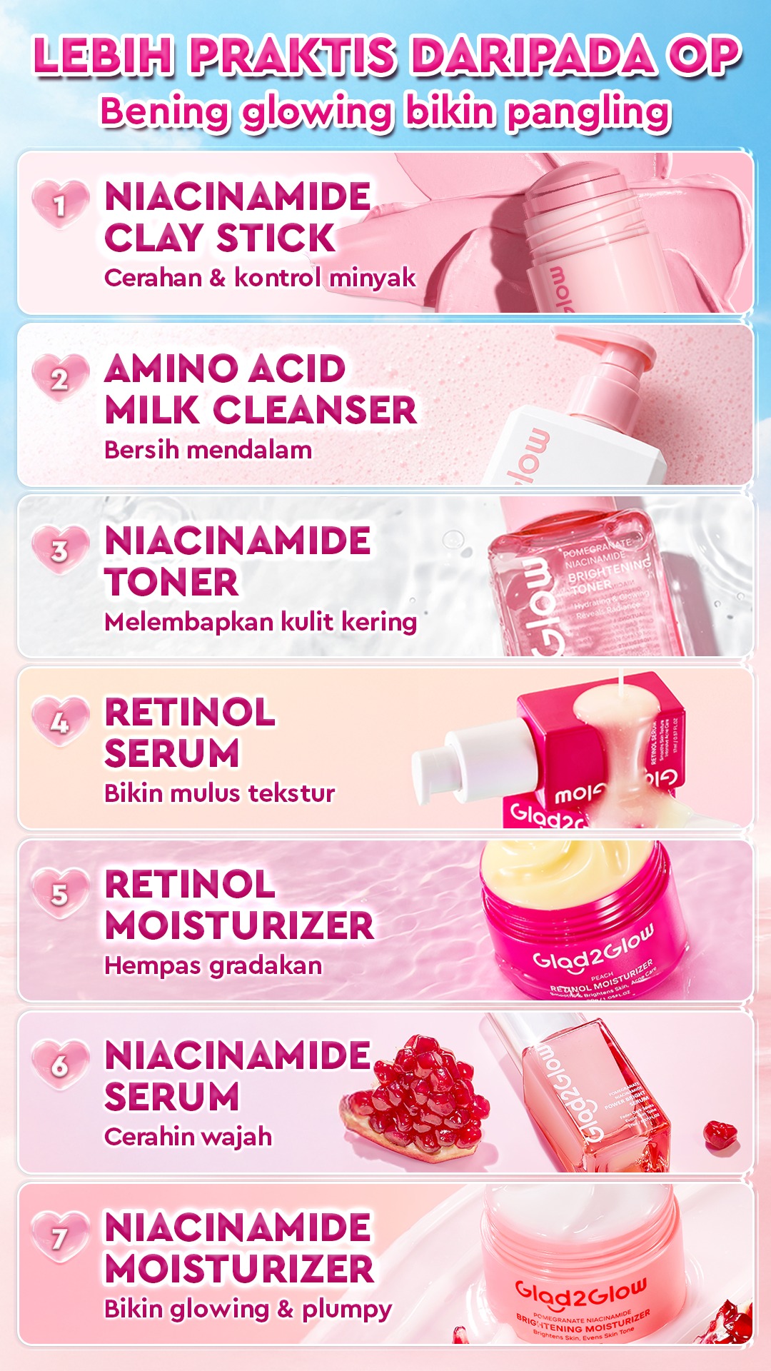 Glad 2 Glow.Indonesia  Facebook ad