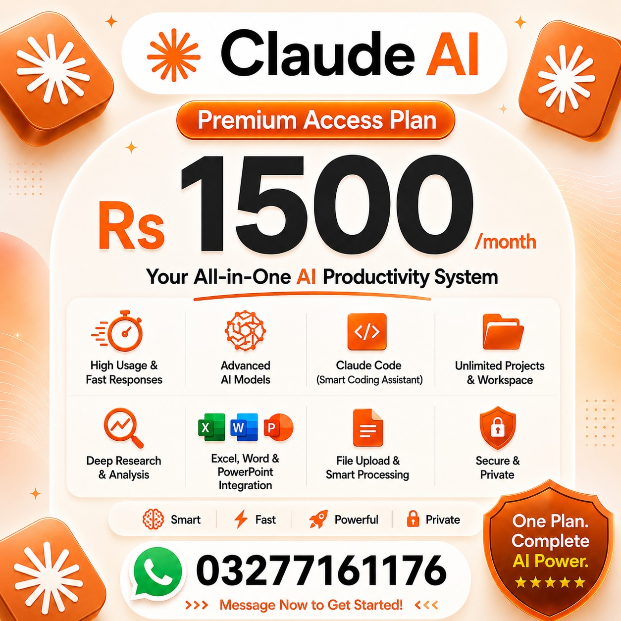 NL Services Facebook ad: CLAUDE AI PRO