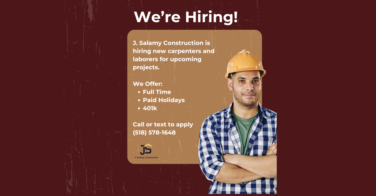 J. Salamy Carpentry Facebook ad from Jun 8, 2026