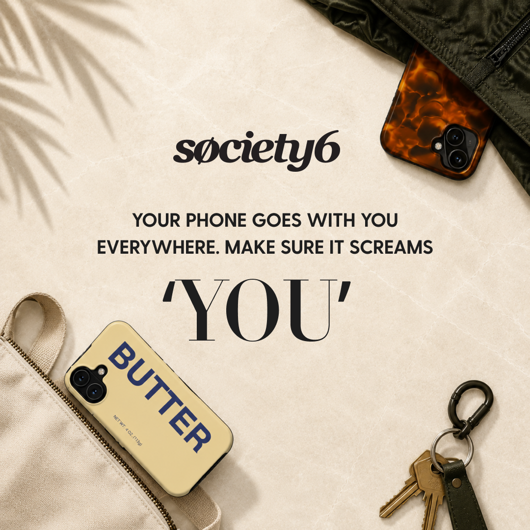 Society6 Facebook ad
