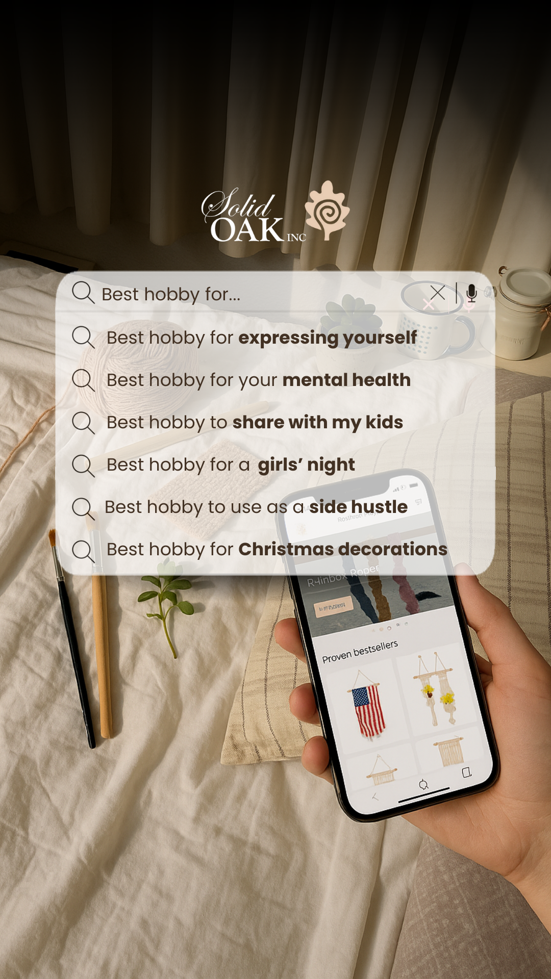 Solid Oak, Inc. Facebook ad