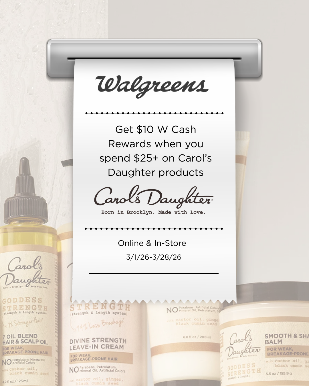 Carol's Daughter Facebook ad