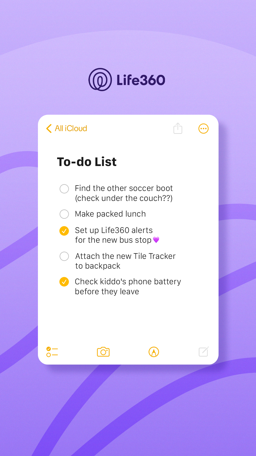 Life360 Facebook ad