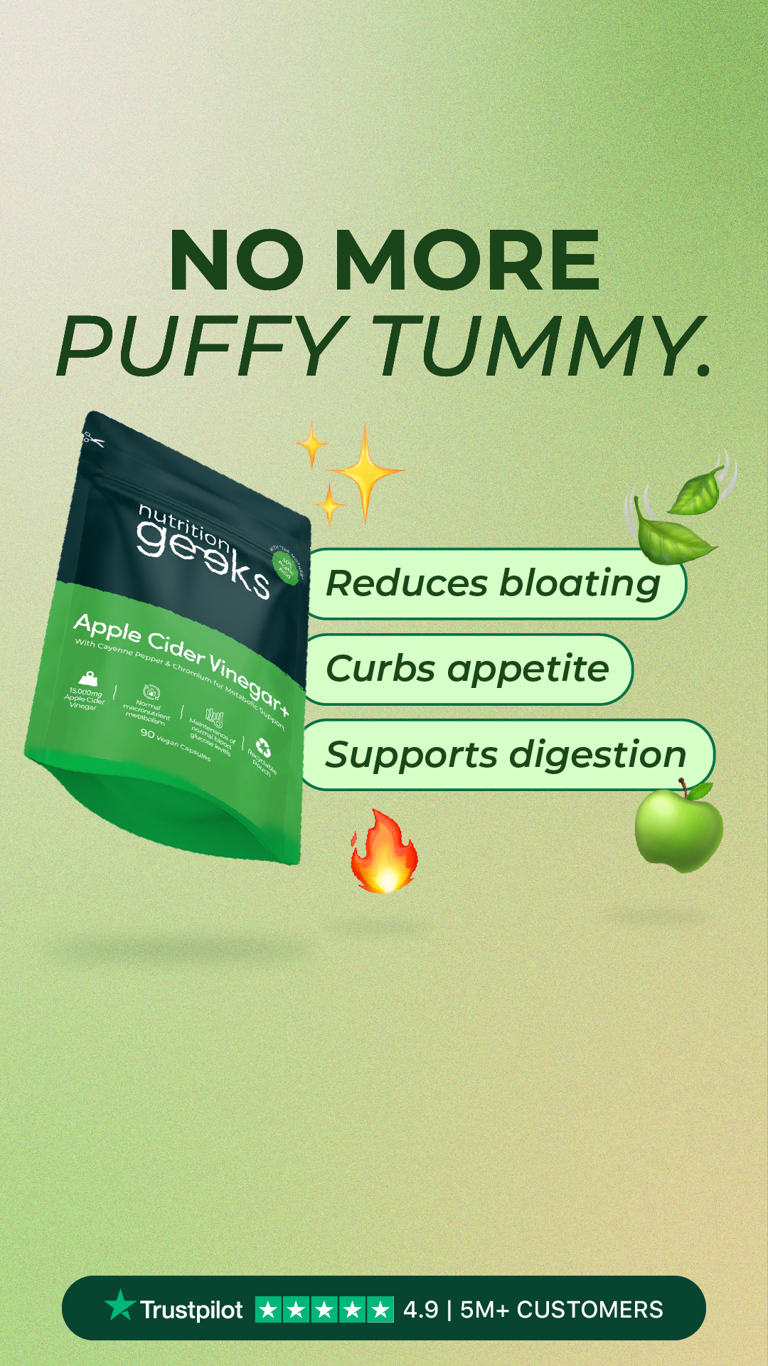 Nutrition Geeks Facebook ad