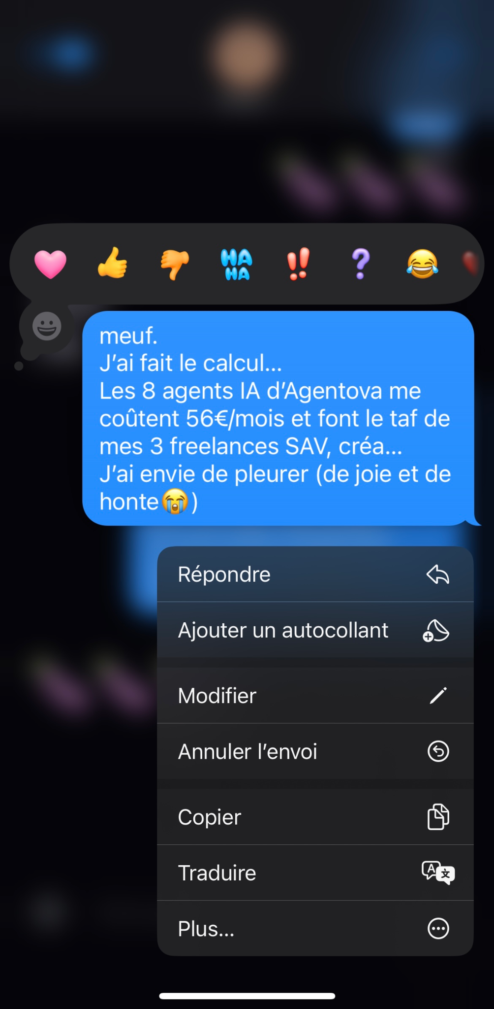 Agentova.ai Facebook ad