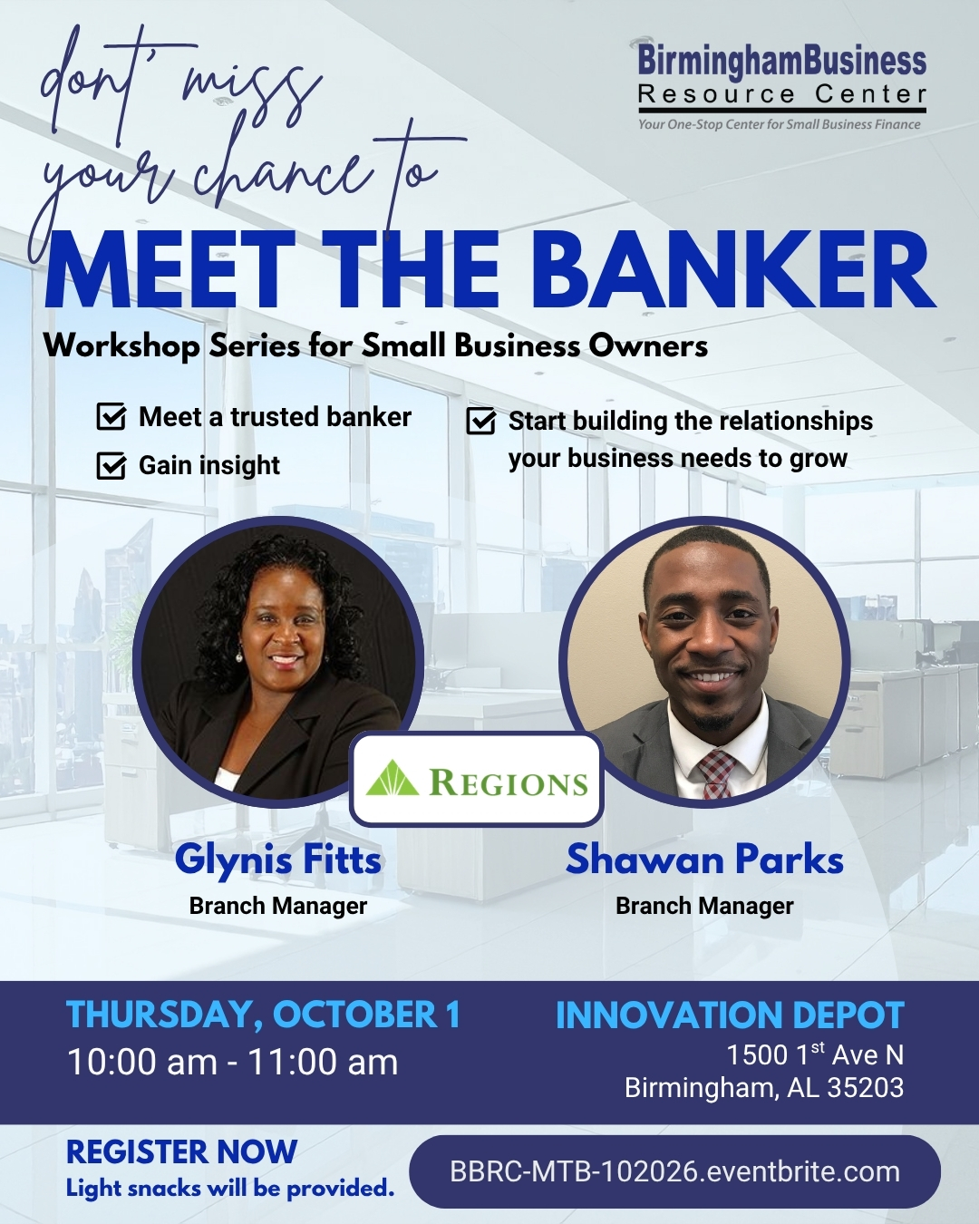 Birmingham Business Resource Center Facebook ad