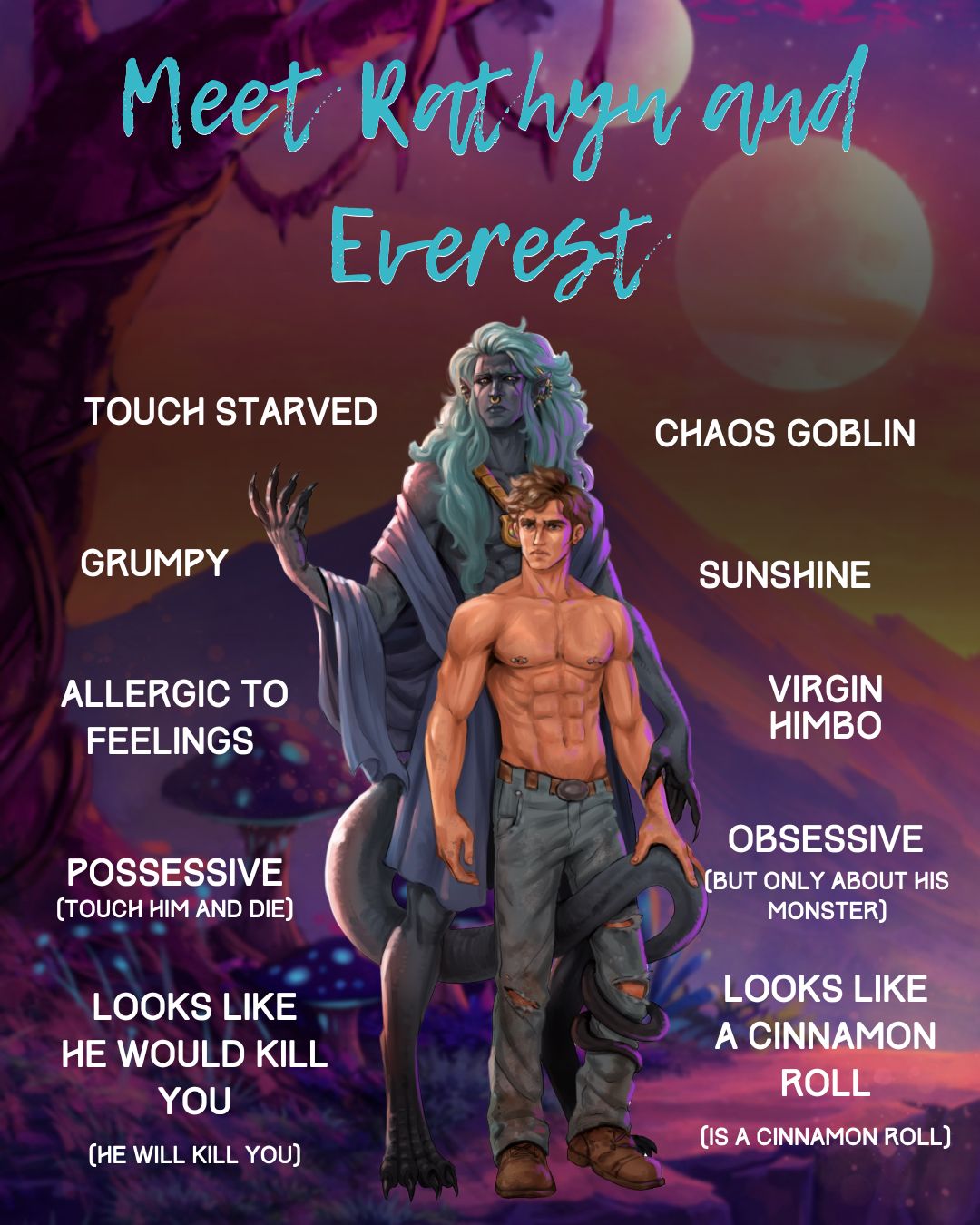 Author E.M. Lindsey Facebook ad