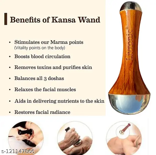 Kansa Heal Facebook ad: Ayurvedic Kansa Wand | Upto 50% Off