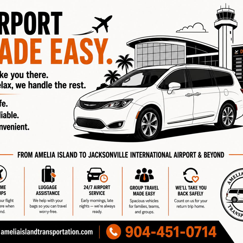 Amelia Island Transportation Facebook ad