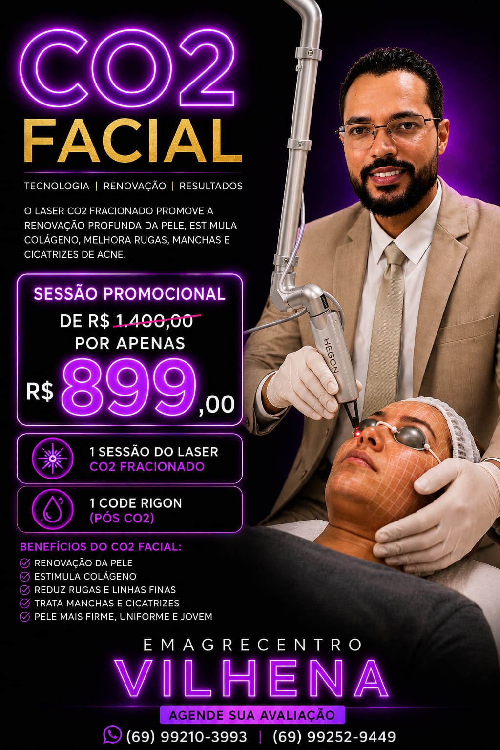 Emagrecentro Vilhena Facebook ad: Aproveite a oportunidade!