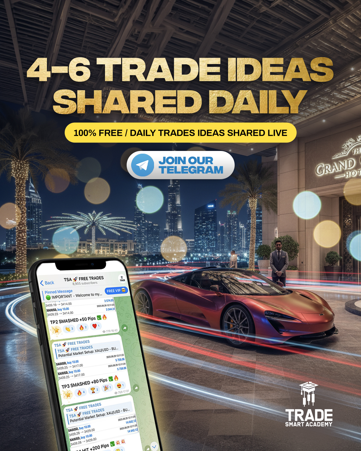 Trade Smart Academy Facebook ad