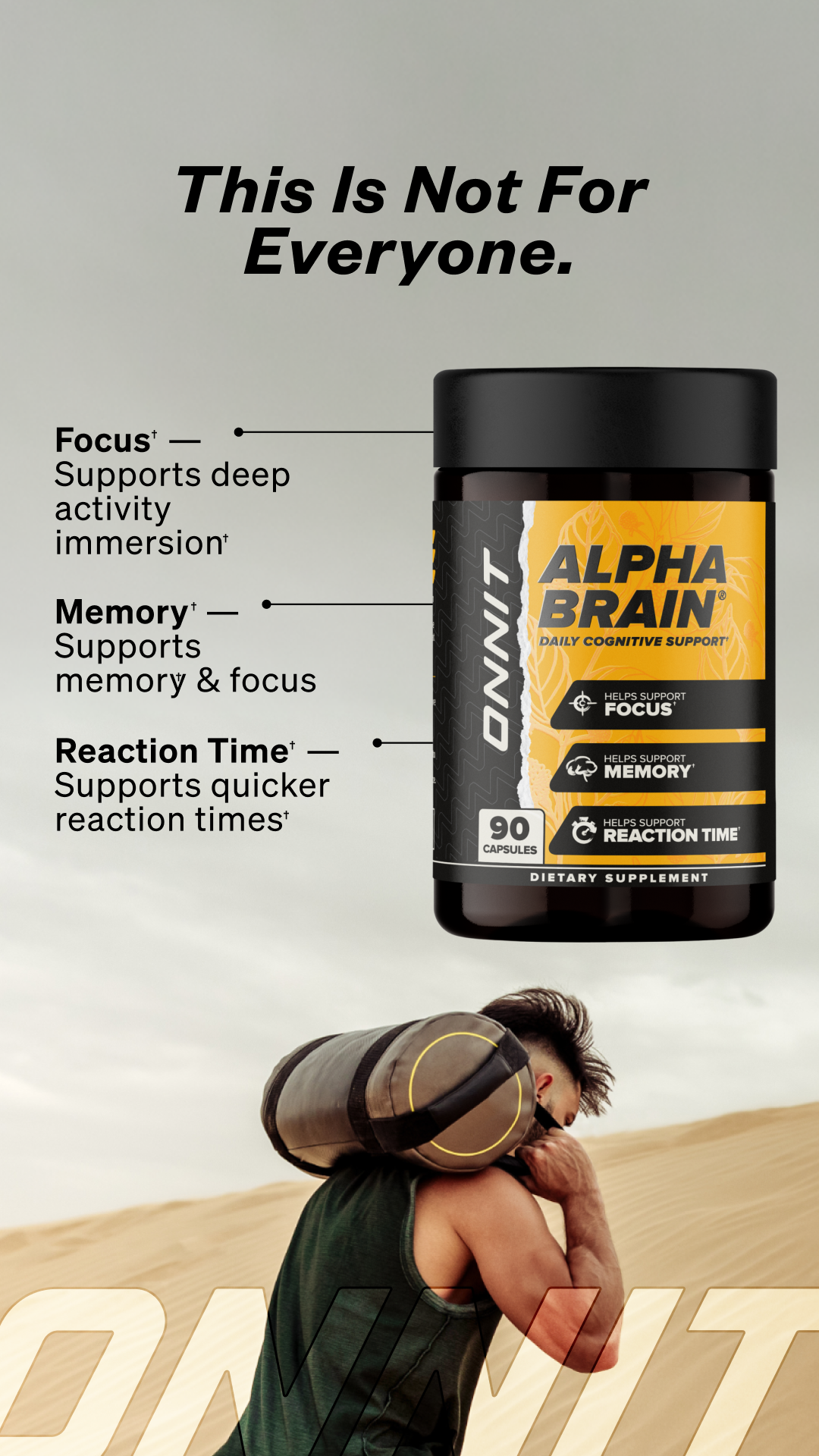 Onnit Facebook ad