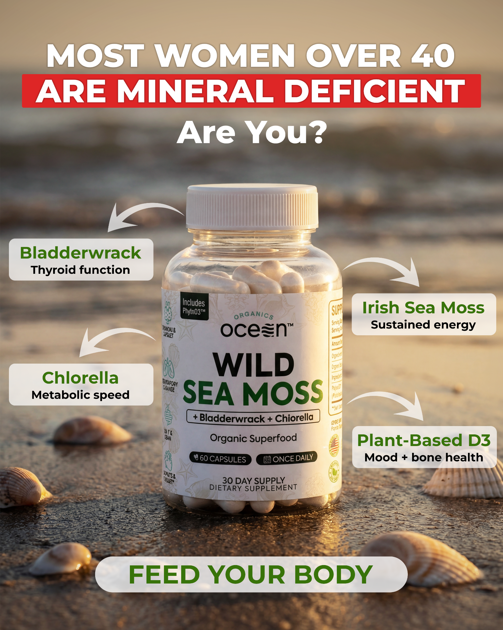 Organics Ocean Facebook ad