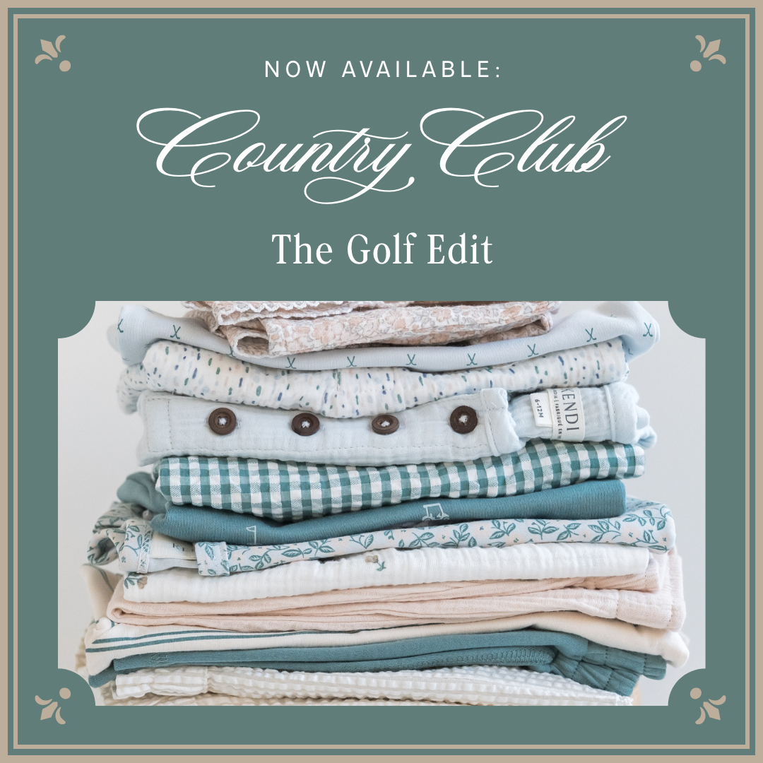 Colored Organics Facebook ad: Airy florals, crisp stripes, and heritage gingham inspired…