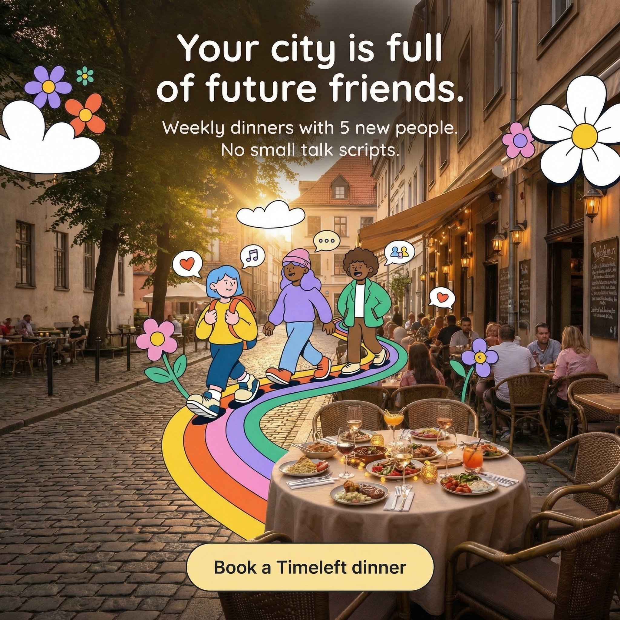 Timeleft Facebook ad