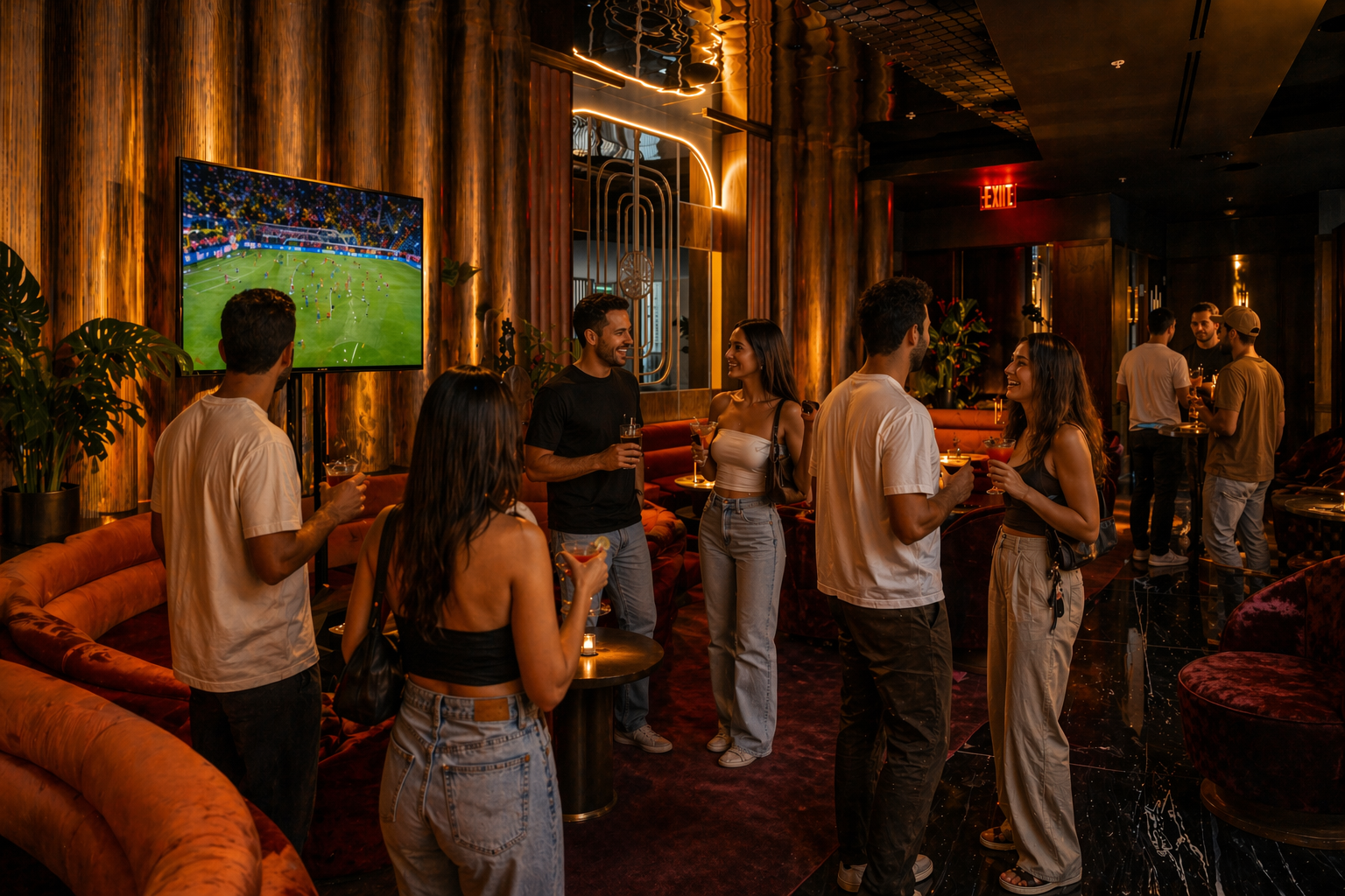 Dear Irving Facebook ad: The energy of the FIFA World Cup, set…