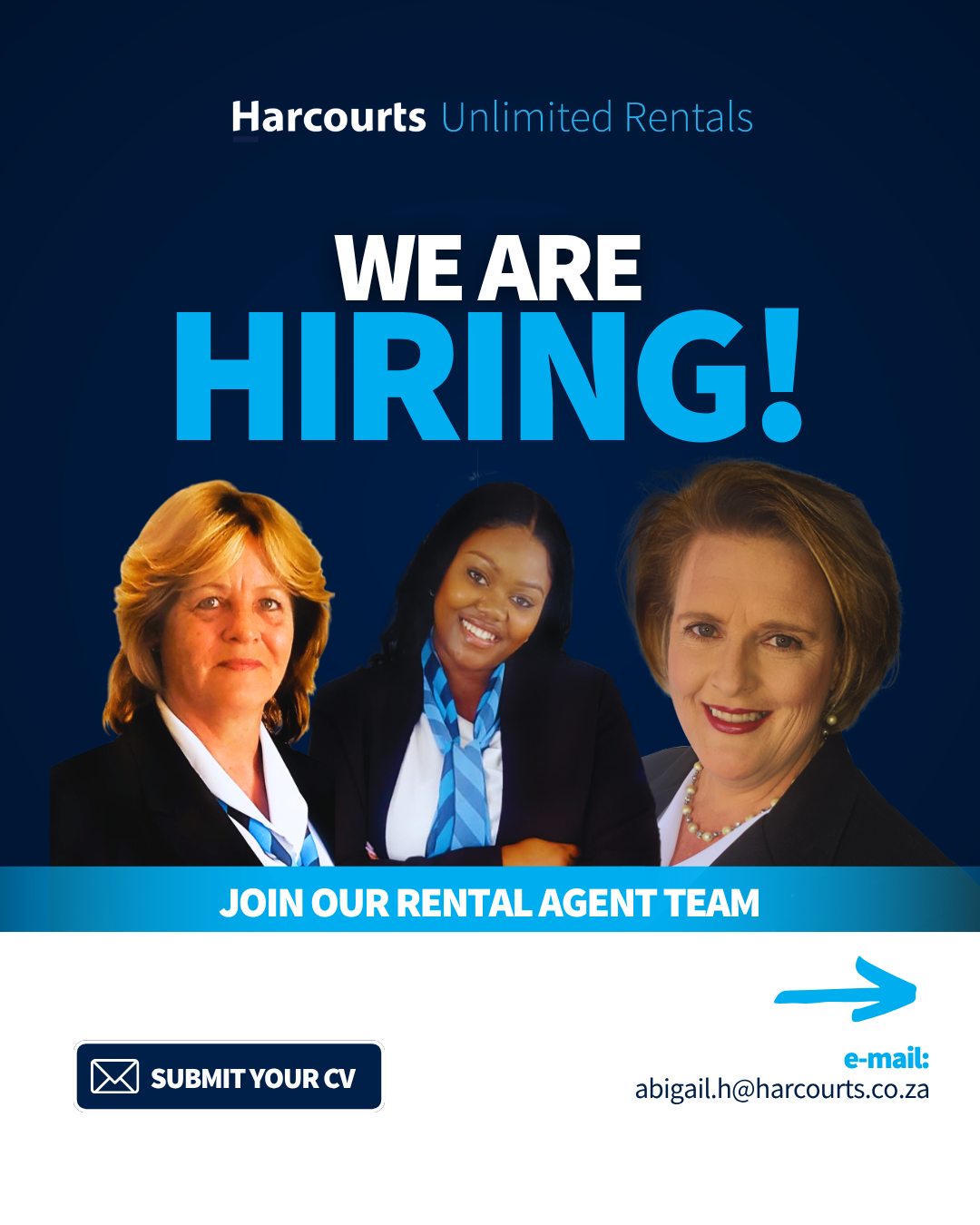 Harcourts Unlimited Rentals Facebook ad: Are you ready to build a successful career…