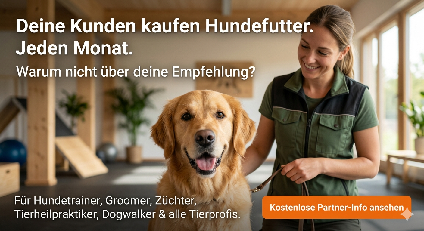 Clemens Eigler Reico Partner Facebook ad: Hundefutter empfehlen & verdienen