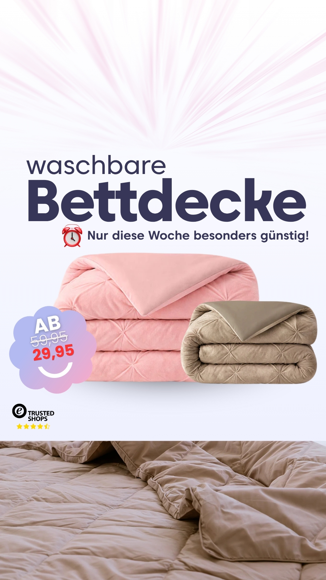 Thehappybed.de Facebook ad