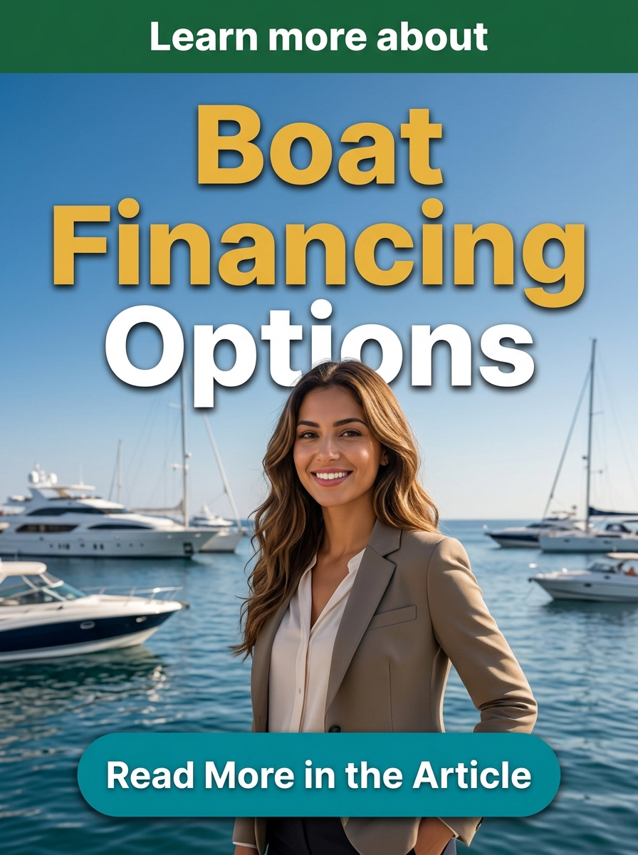 Smart Pathway Facebook ad: Boat Financing Options - Learn More!