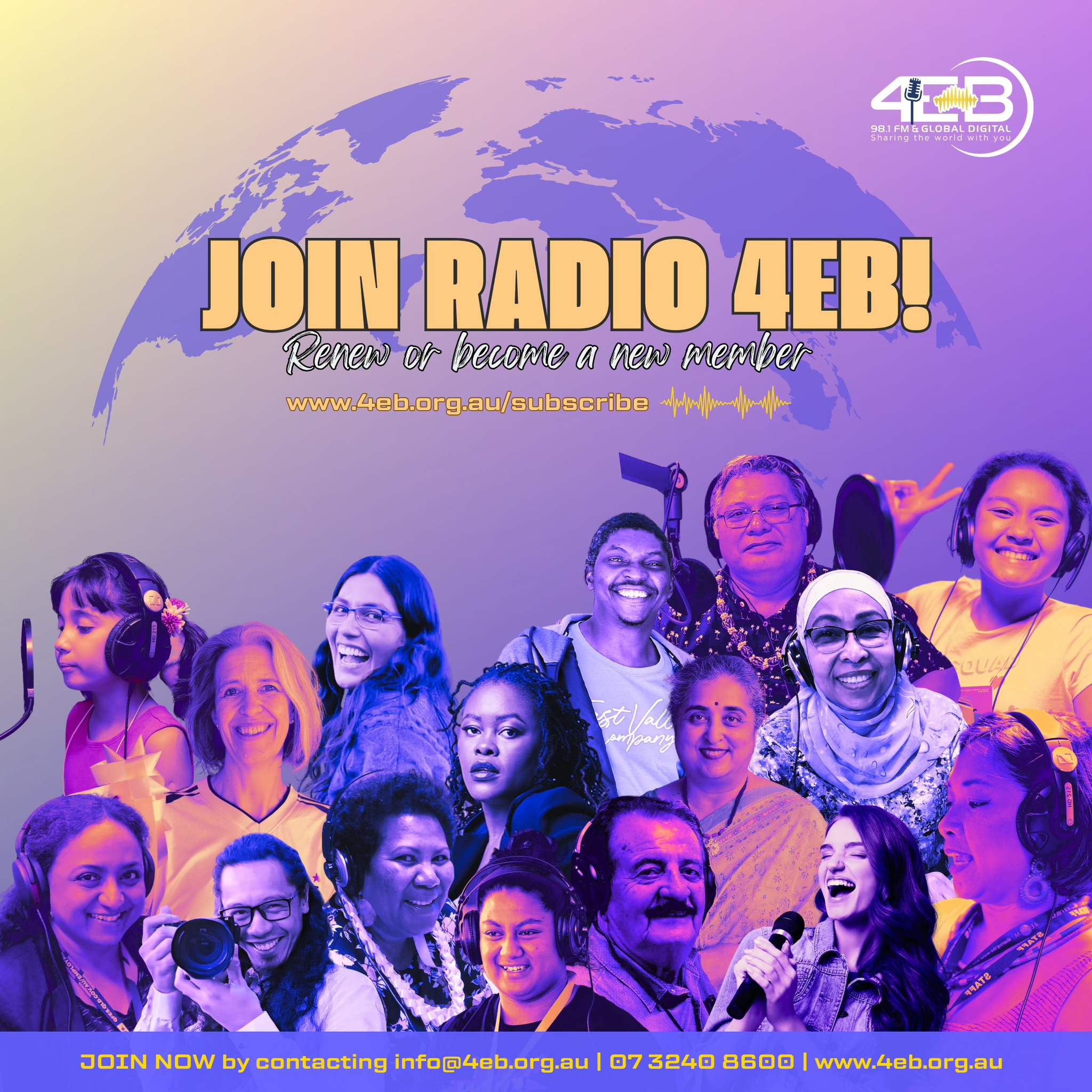 4EB Facebook ad: JOIN. RENEW. BELONG.