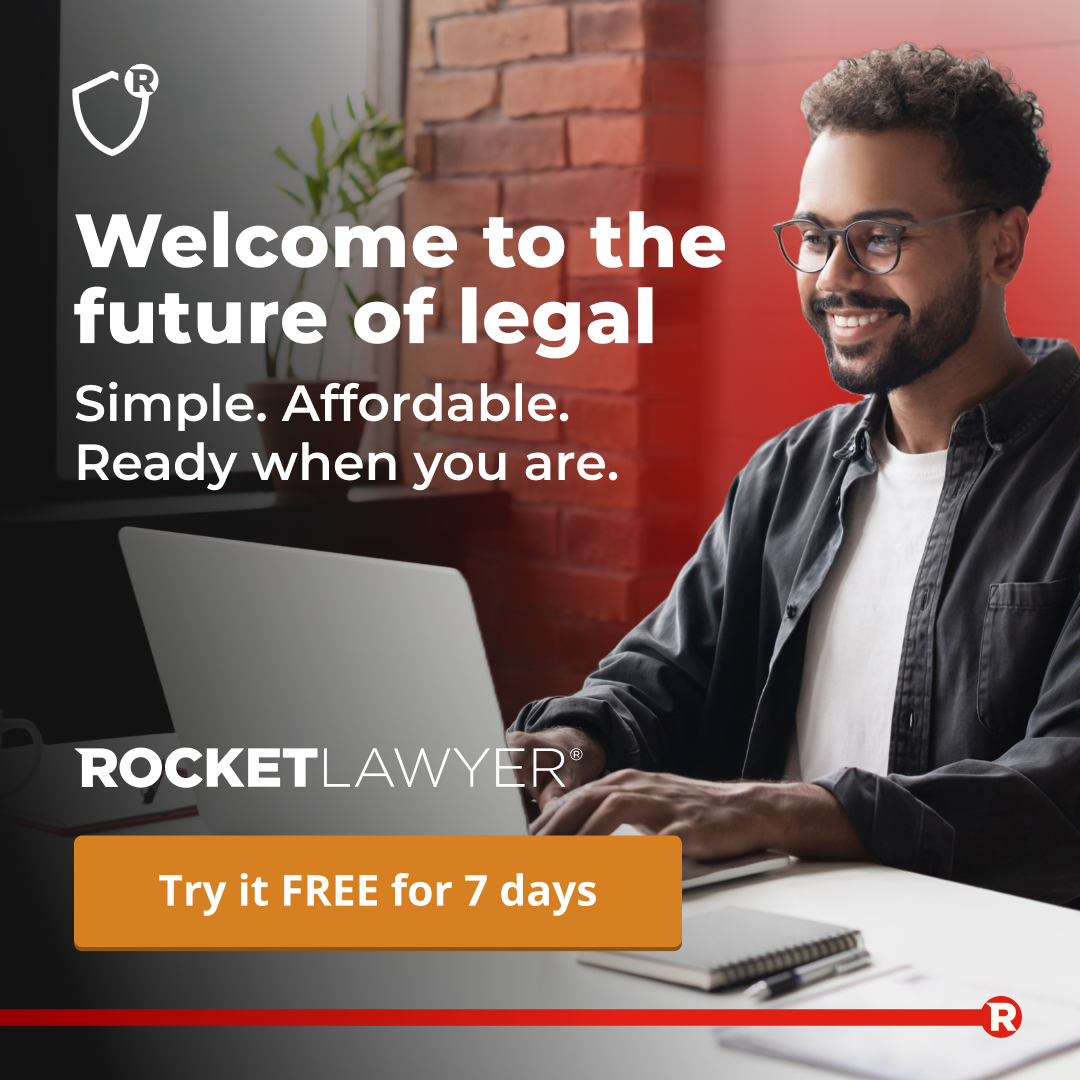 Rocket Lawyer Facebook ad