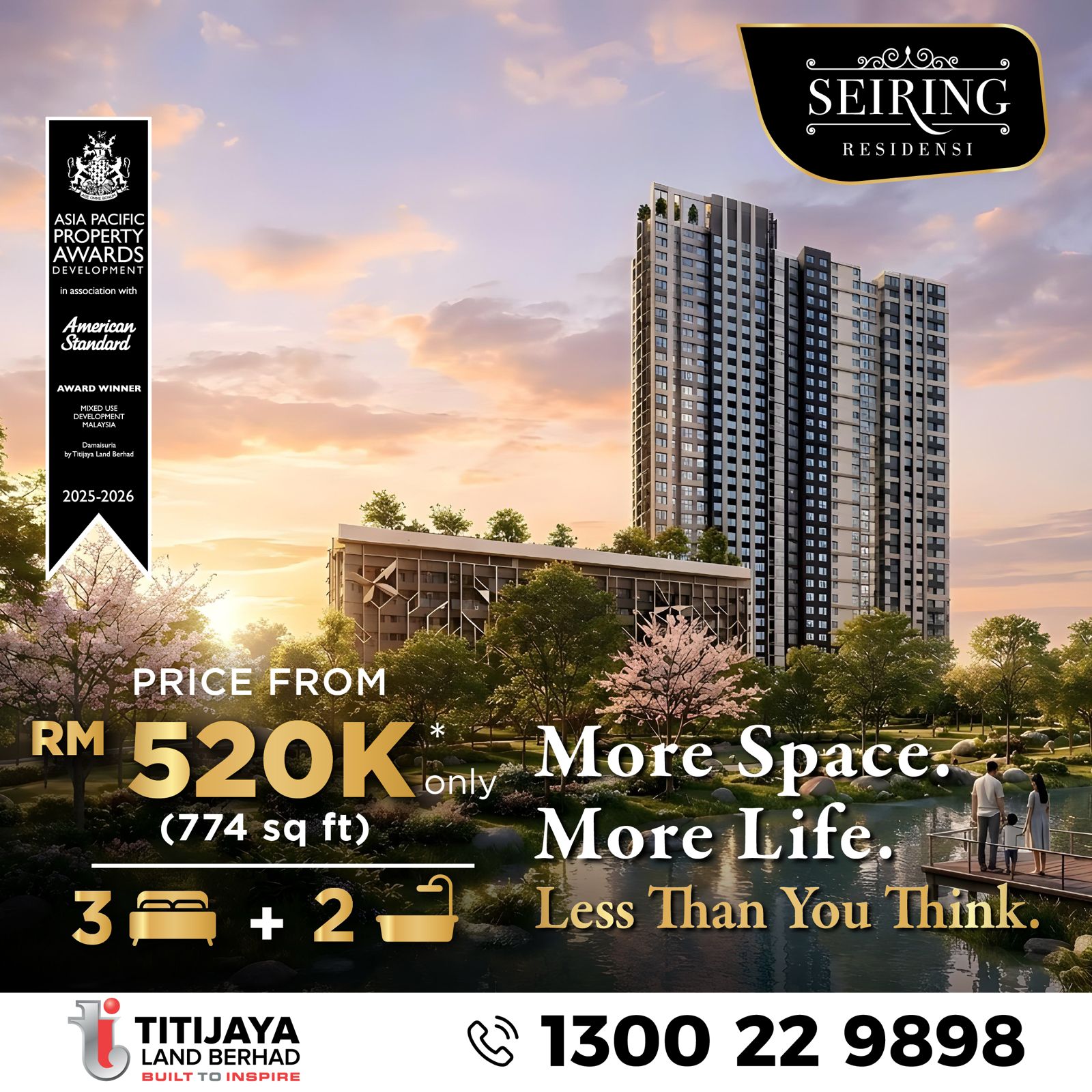 Titijaya Land Berhad Facebook ad