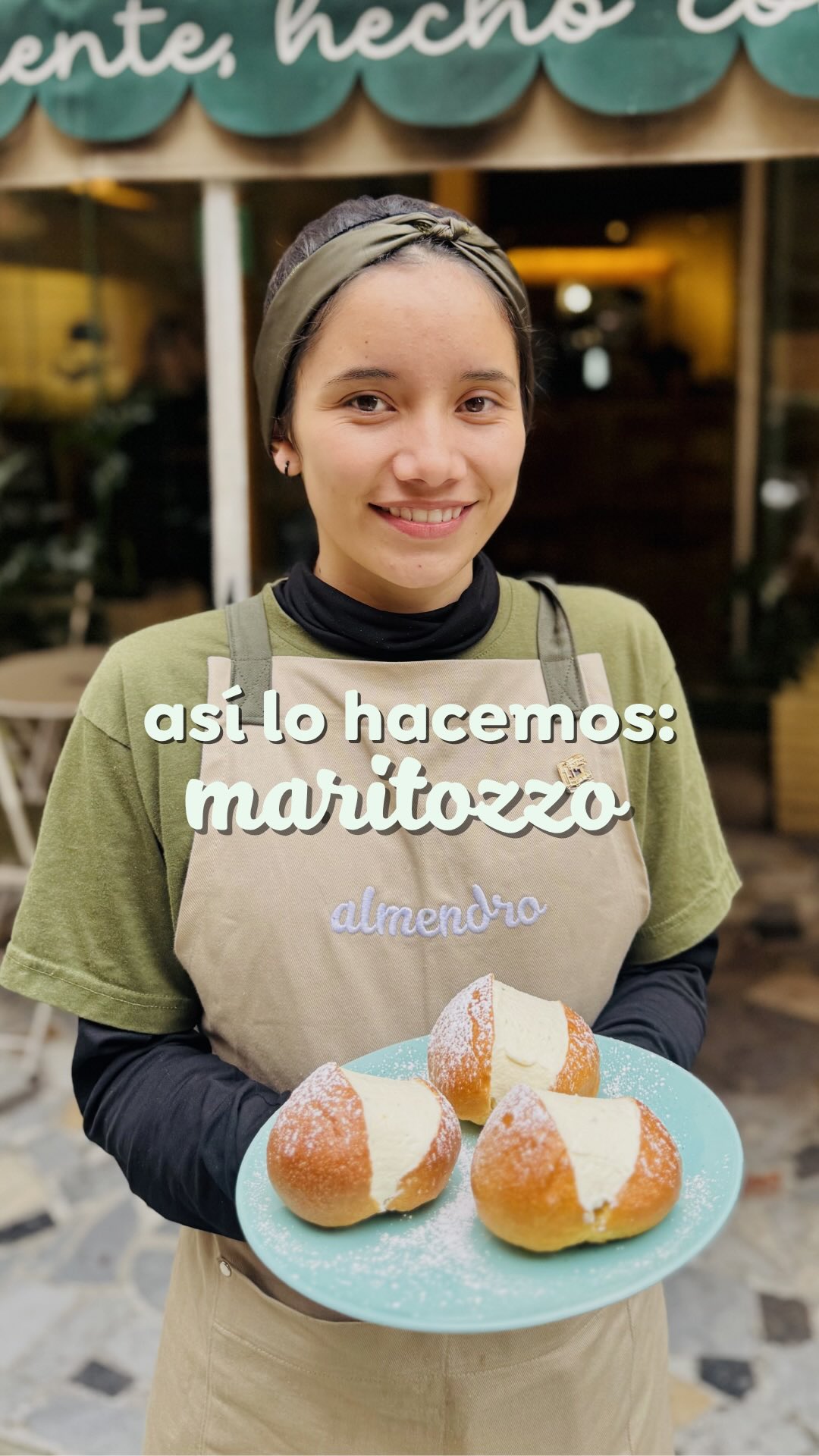 Almendro Repostería Facebook ad: El maritozzo demuestra que lo simple también puede…