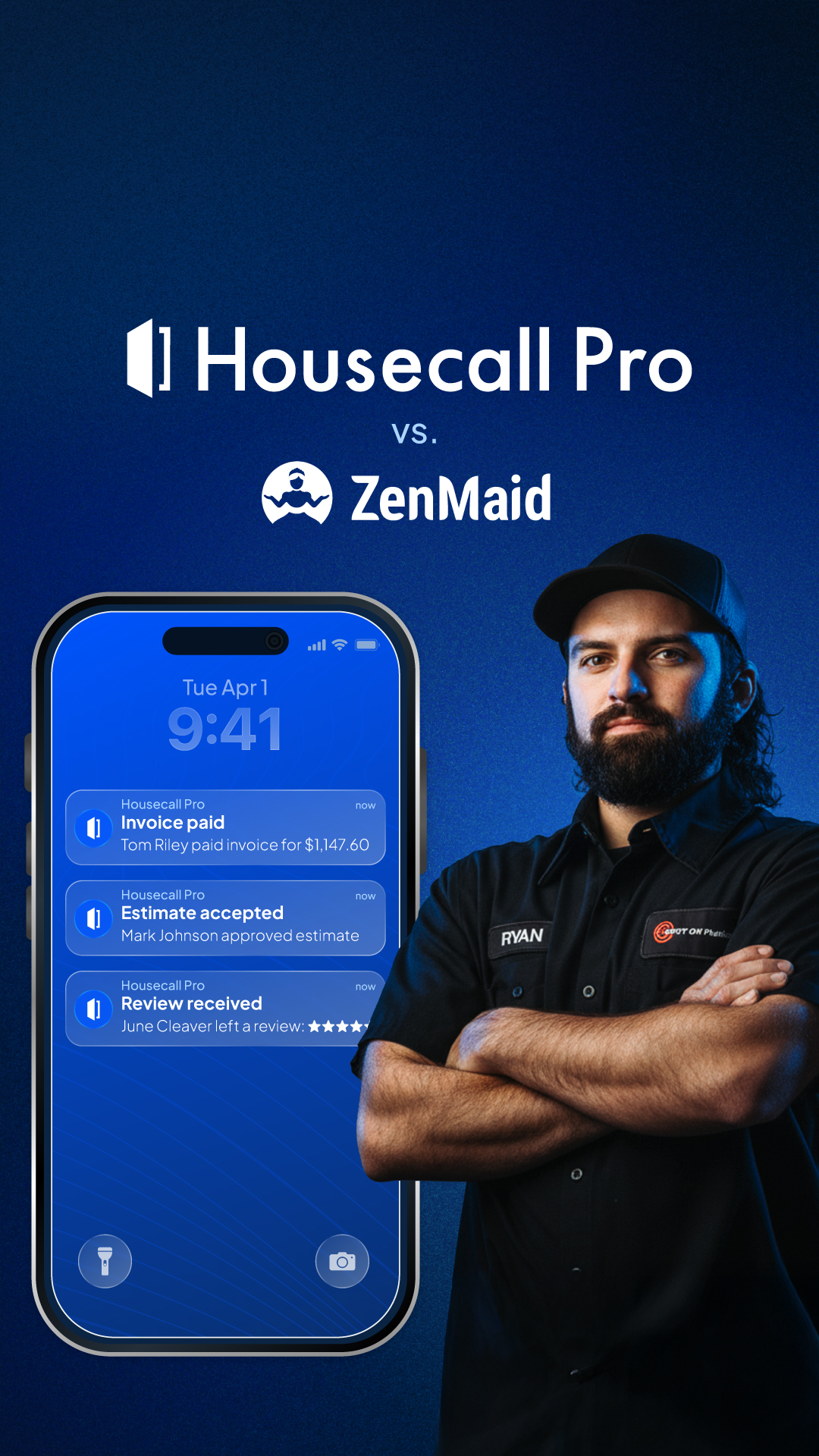 Housecall Pro Facebook ad