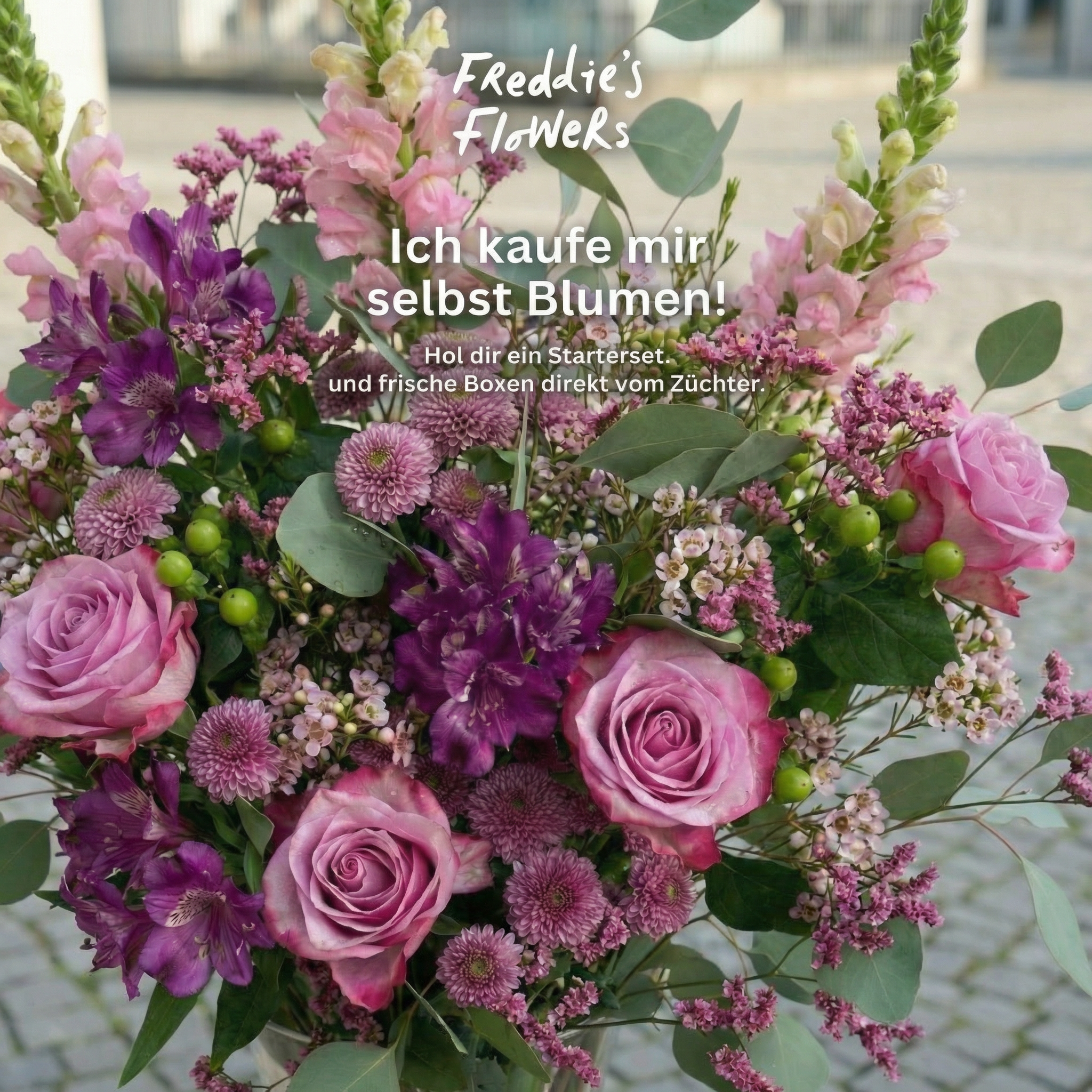 Freddie's Flowers Facebook ad
