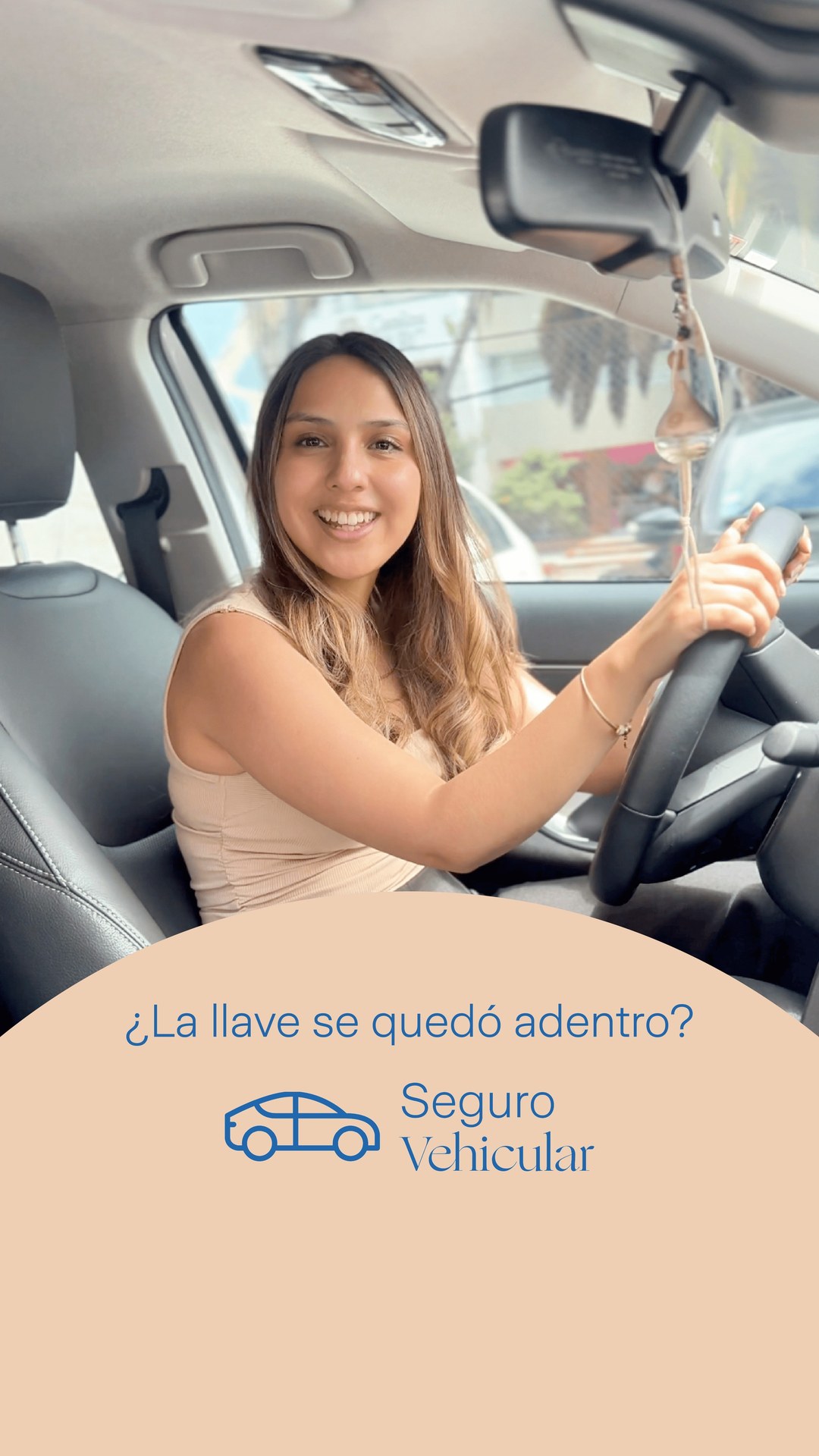 Zurich Facebook ad: Que una llave olvidada no detenga tu día.
