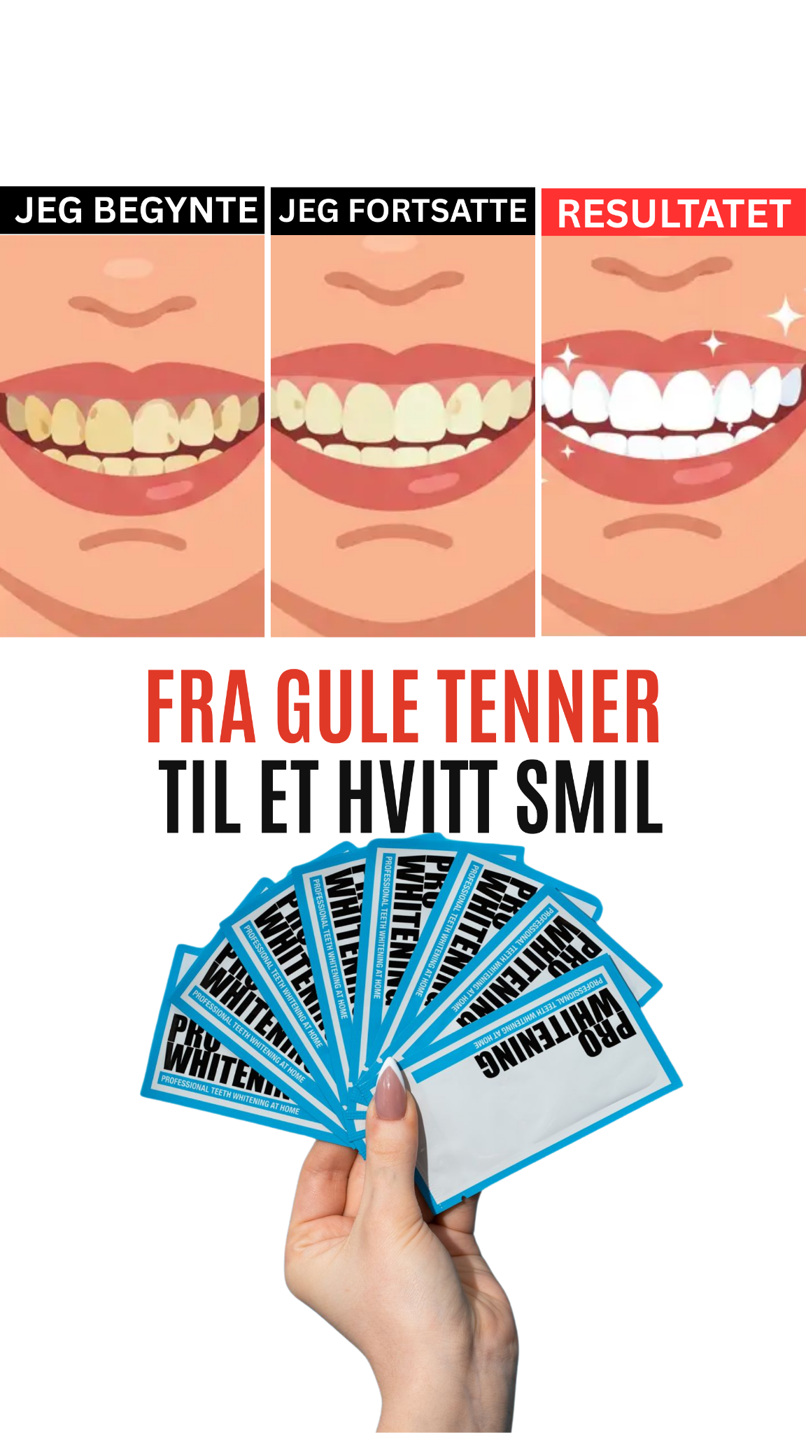 ProWhitening Facebook ad