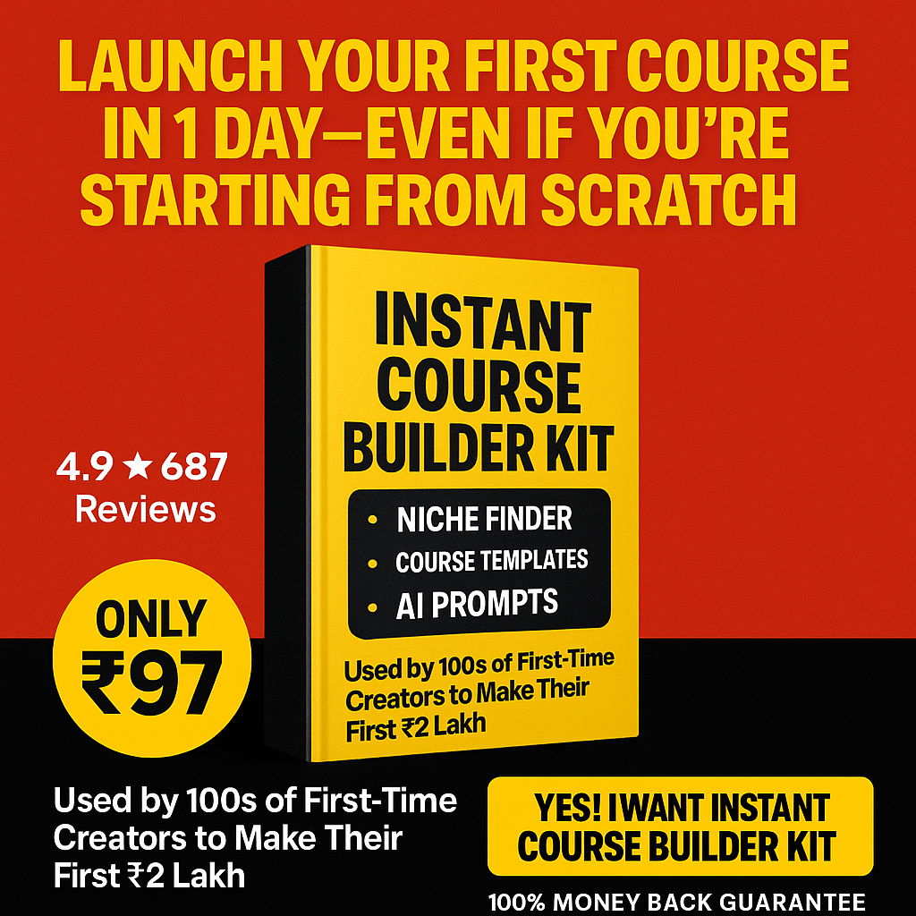 Instant Course Builder Kit Facebook ad