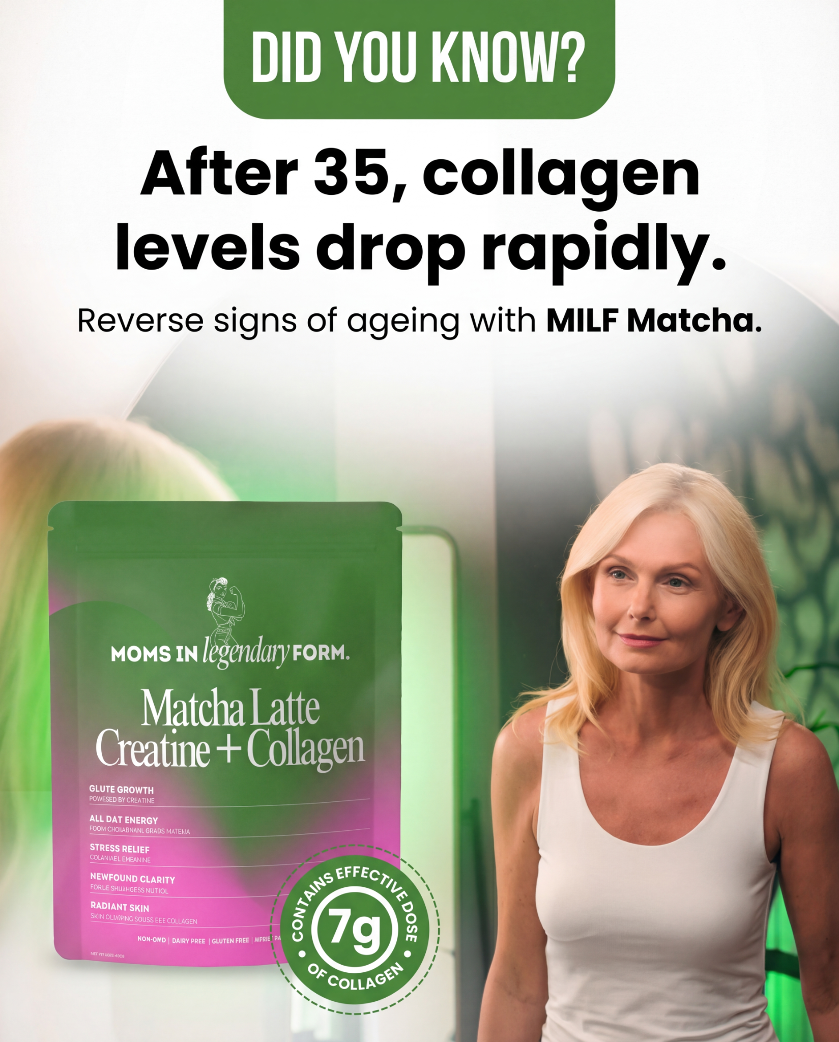 Moms In Legendary Form Facebook ad: Your MILF Era Starts Here