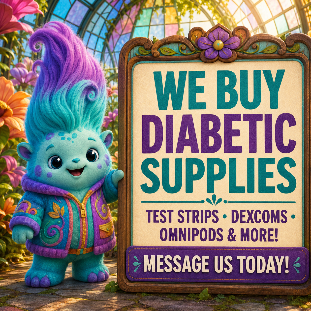 Test Strip Depot- Cash For Diabetic Supplies  Facebook ad