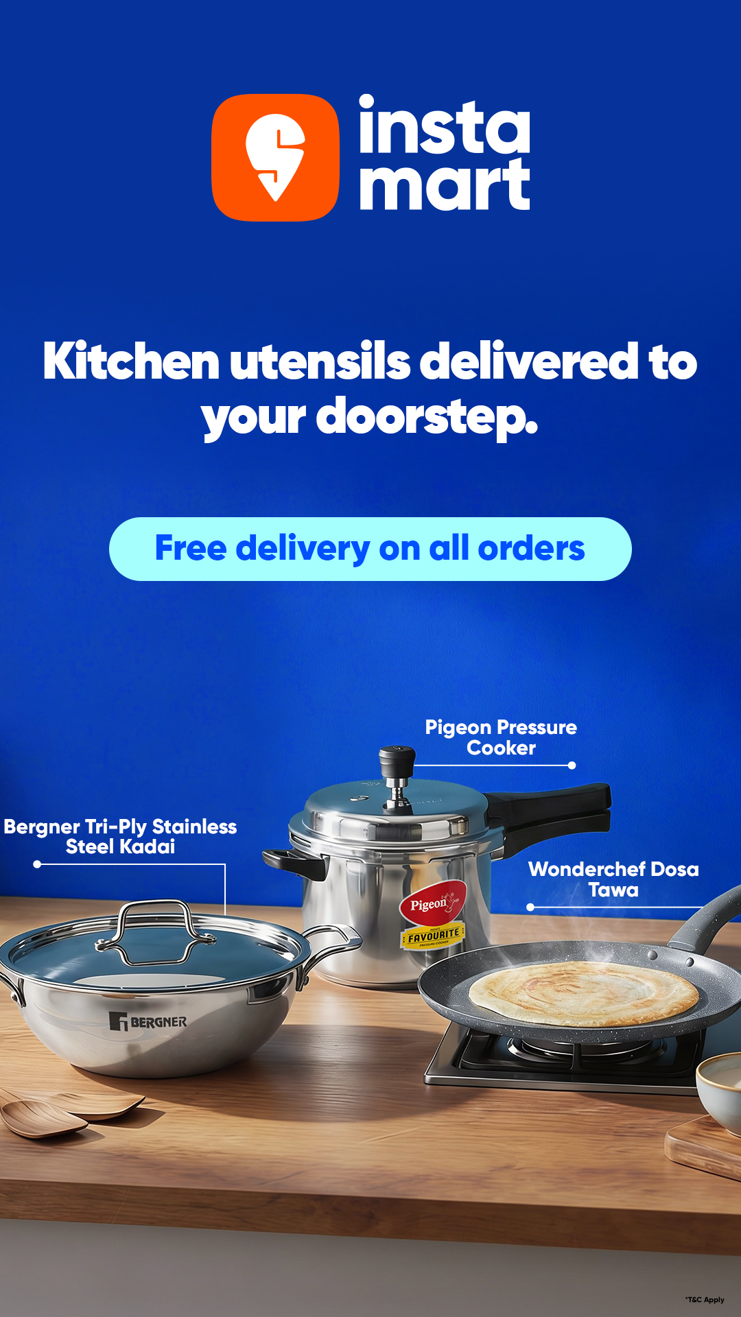 Swiggy Instamart Facebook ad