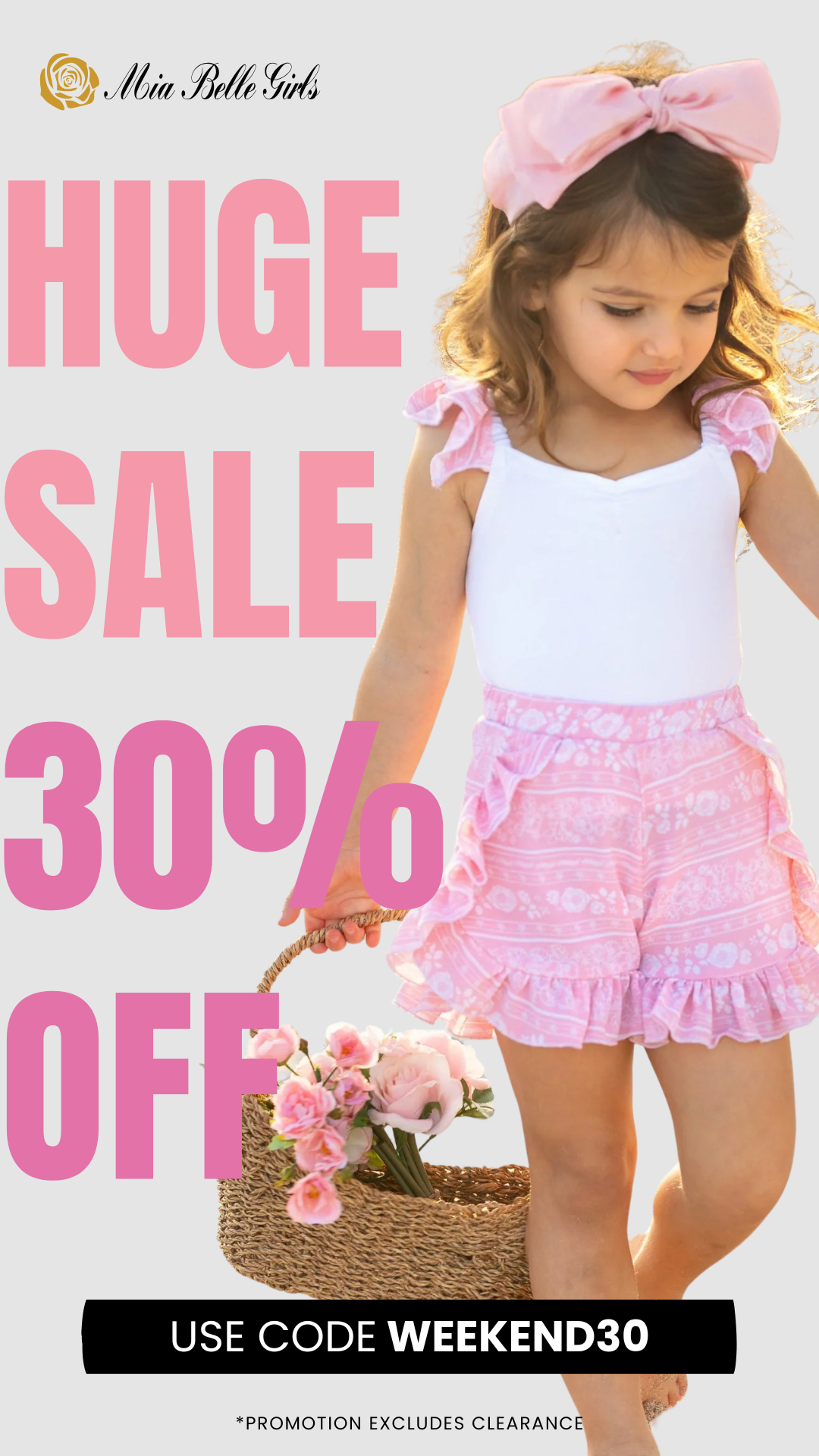 Mia Belle Girls Facebook ad