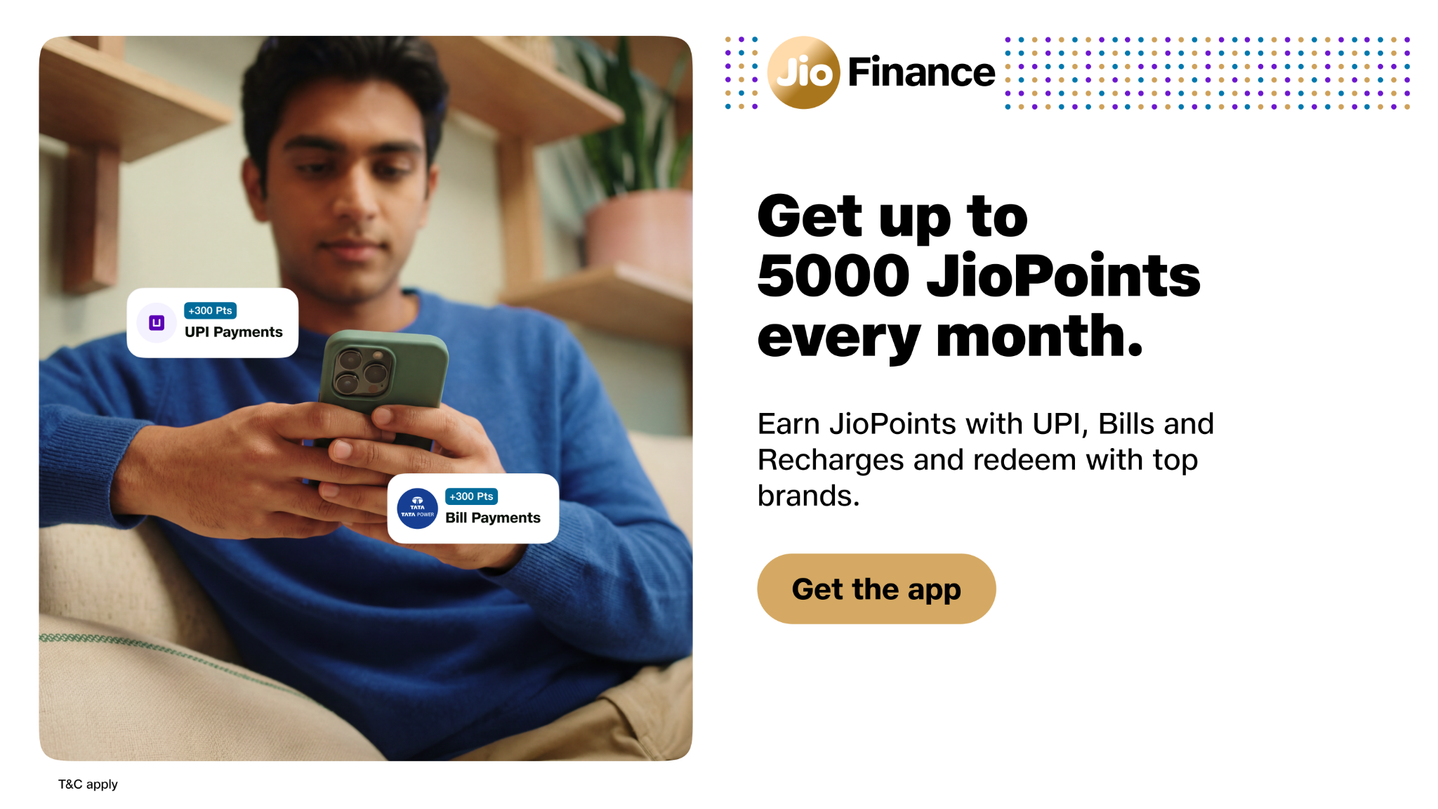 JioFinance Facebook ad