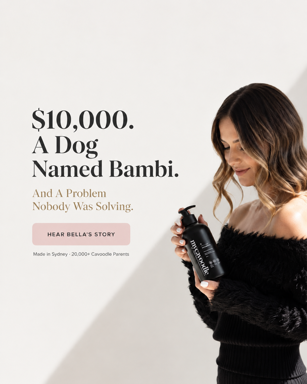 Mycavoodle.com.au Facebook ad