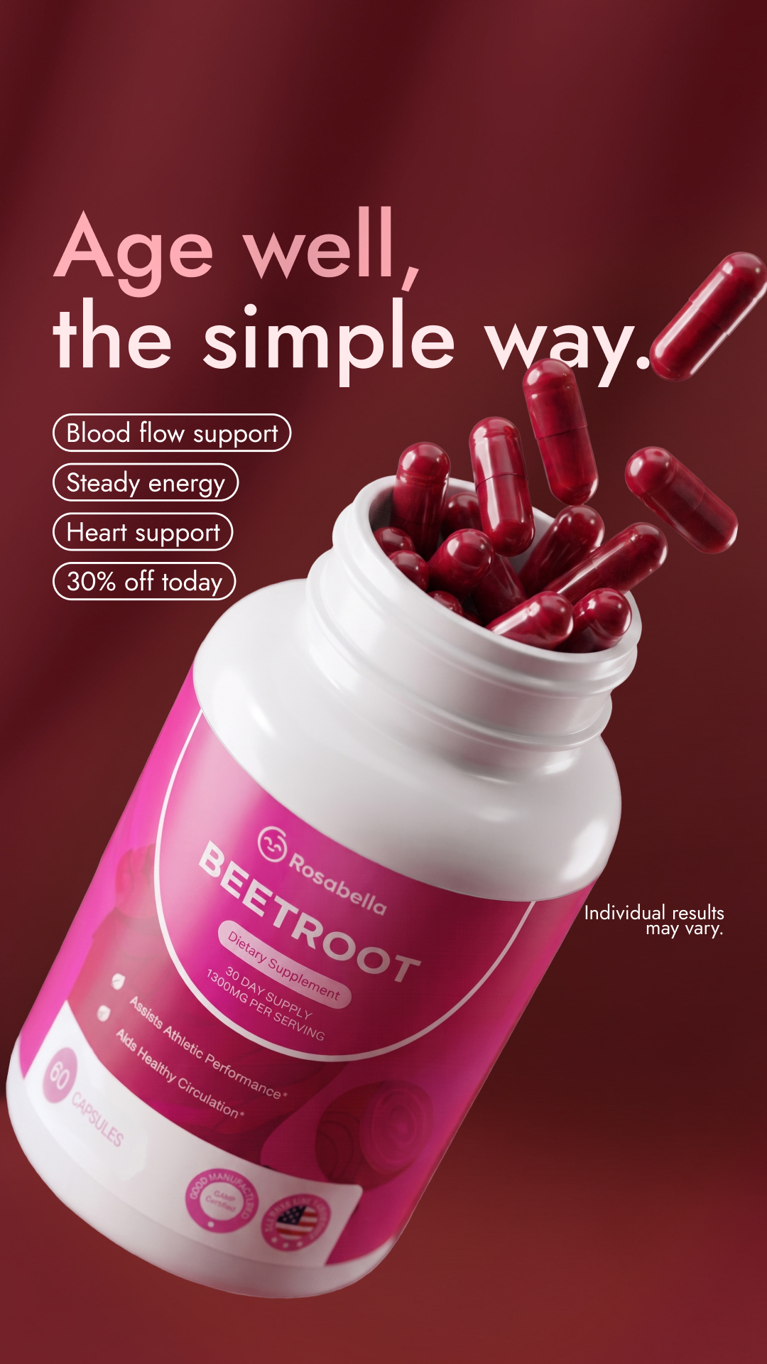 The Health Haven Facebook ad