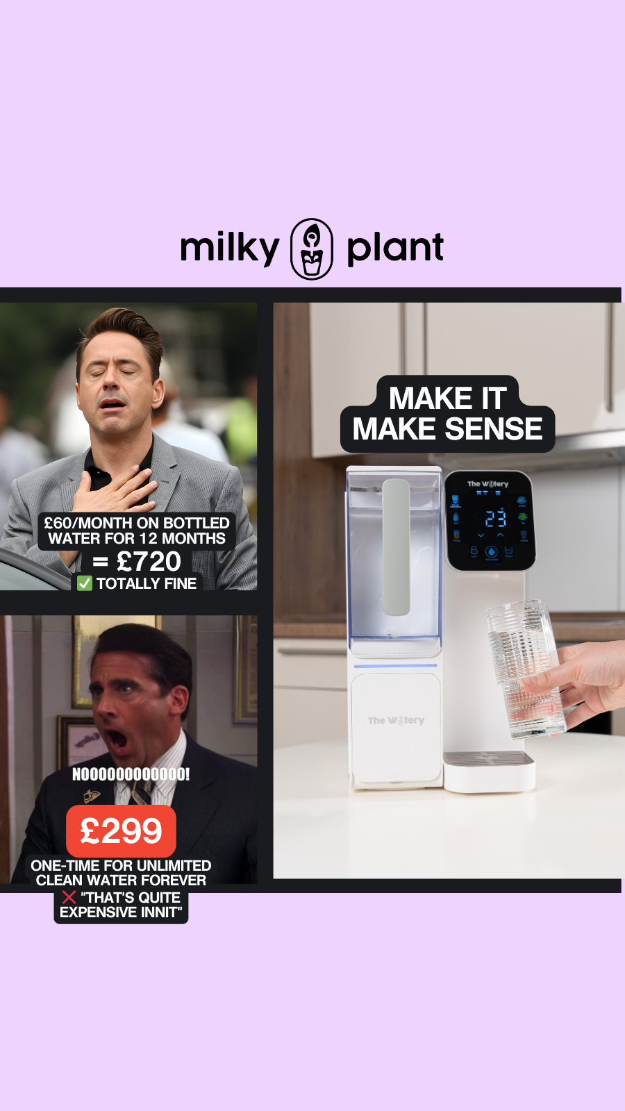 Milky Plant Facebook ad