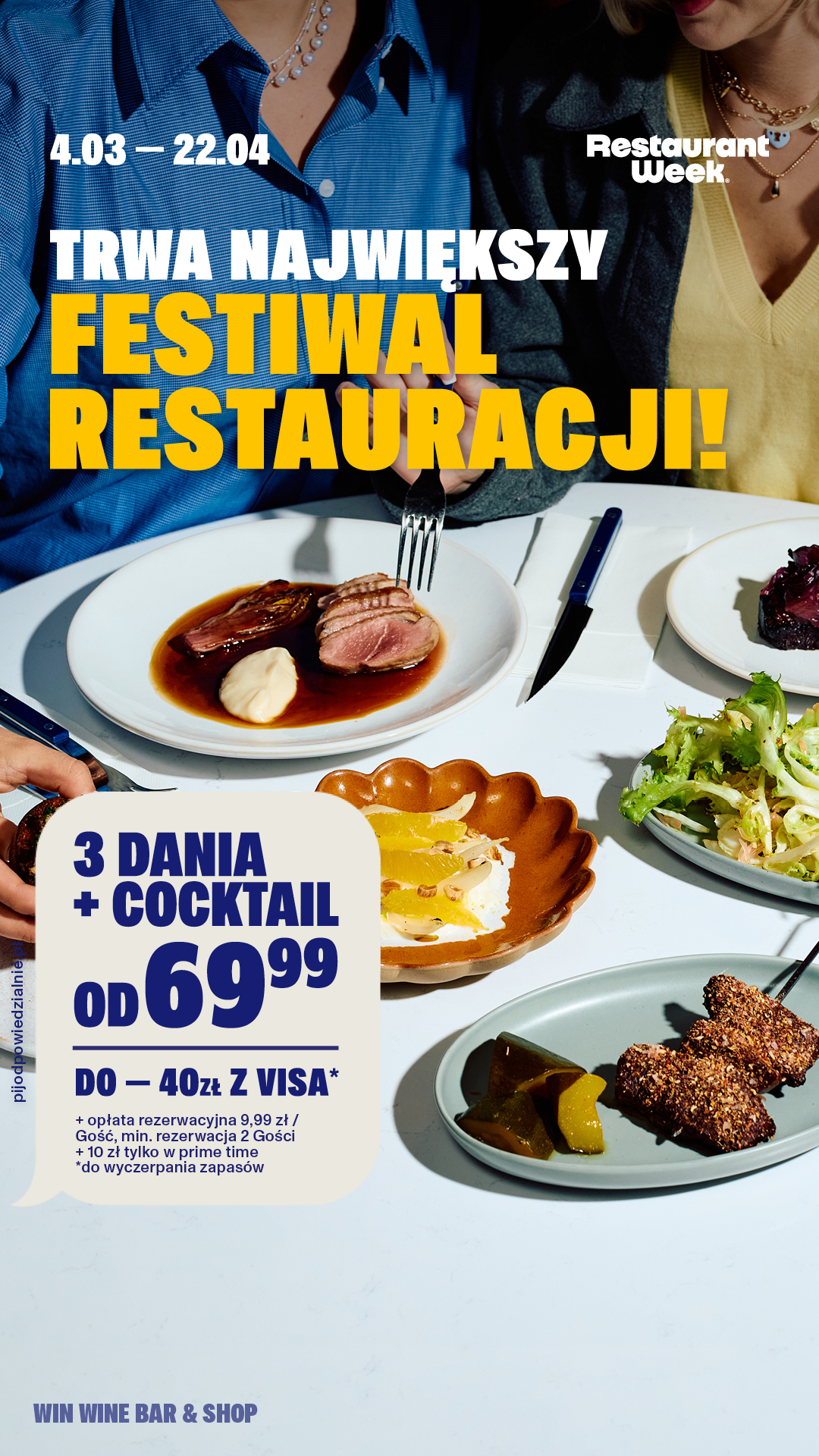 Restaurant Week Polska Facebook ad from Mar 5, 2026