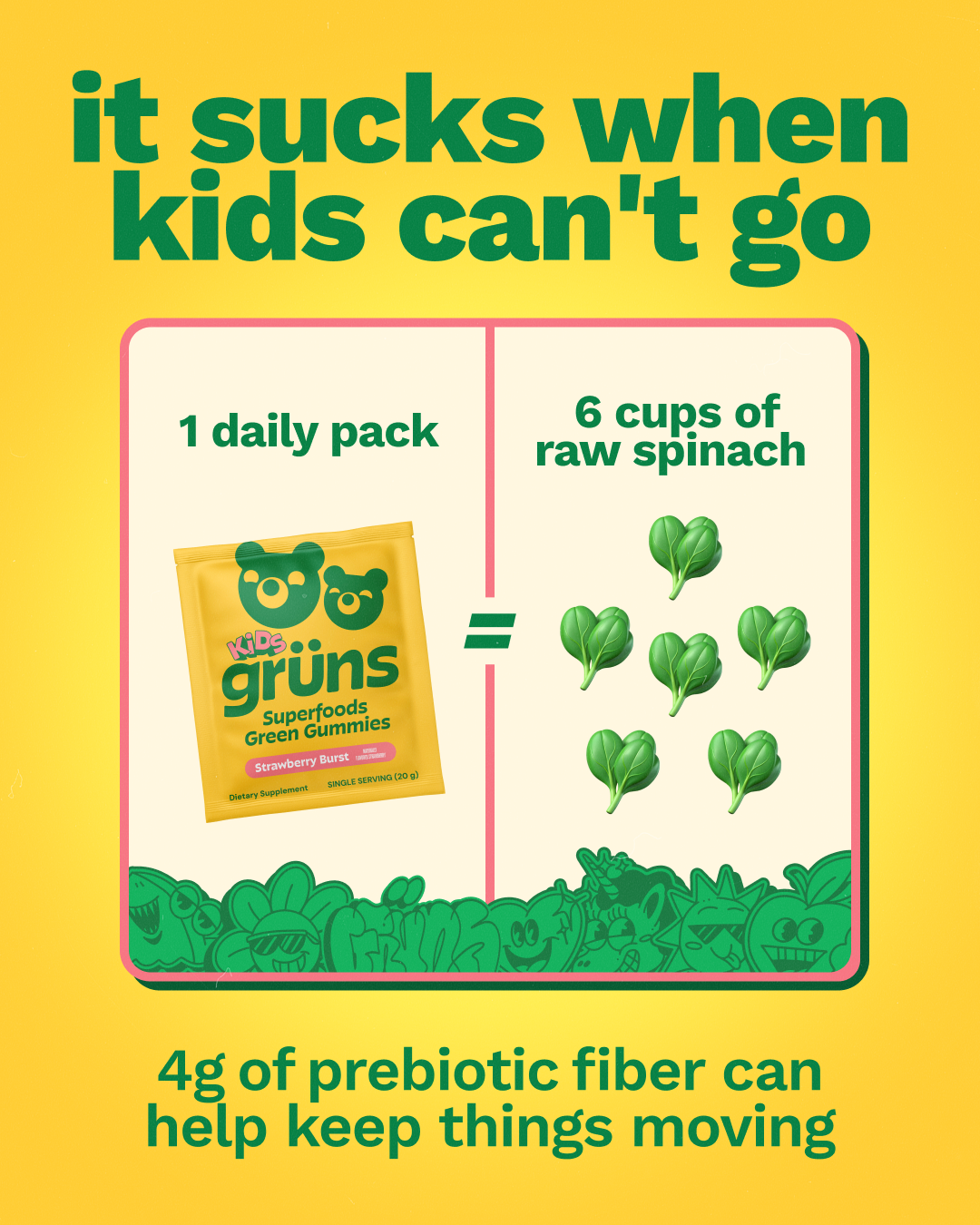 Grüns Kids Facebook ad