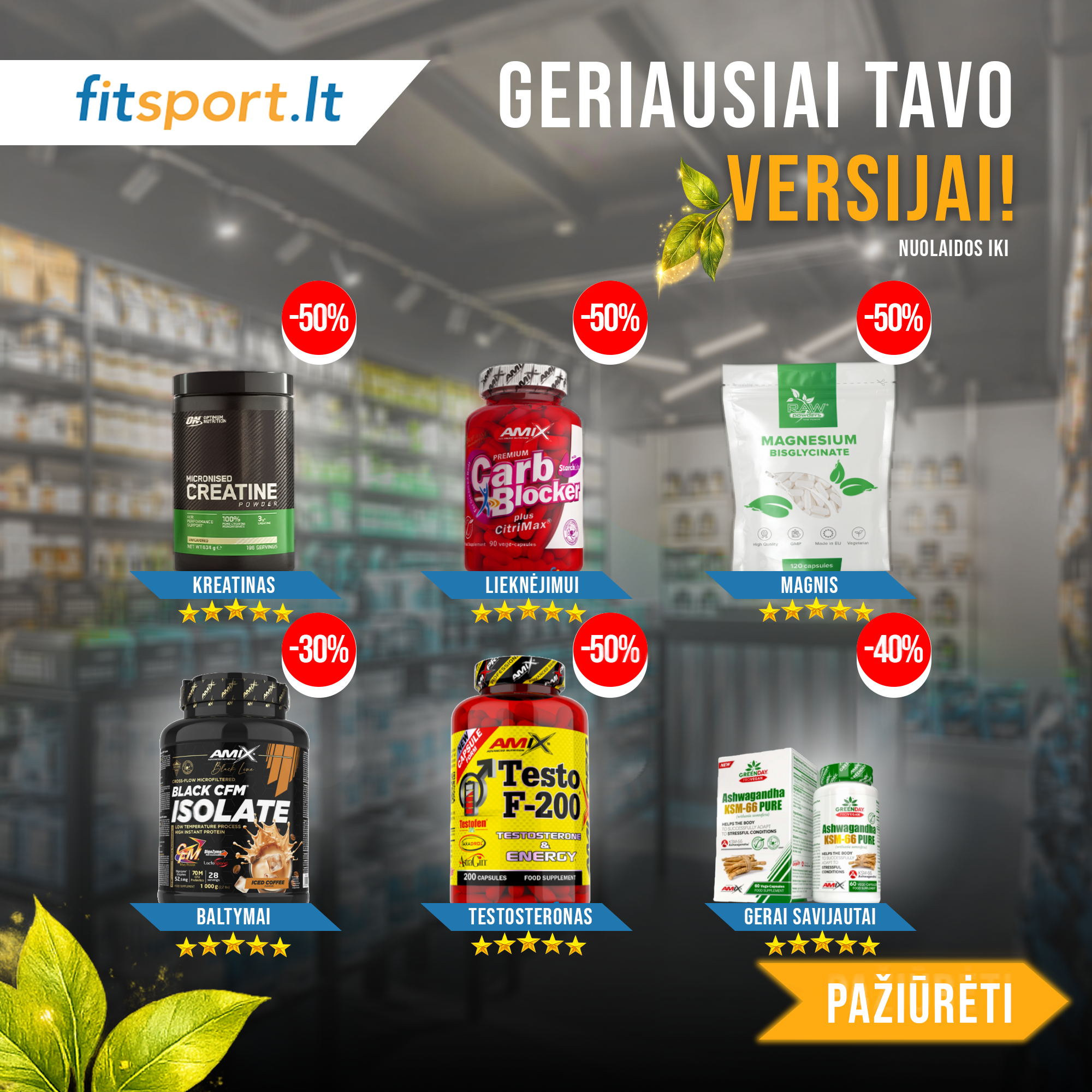 fitsport.lt Facebook ad
