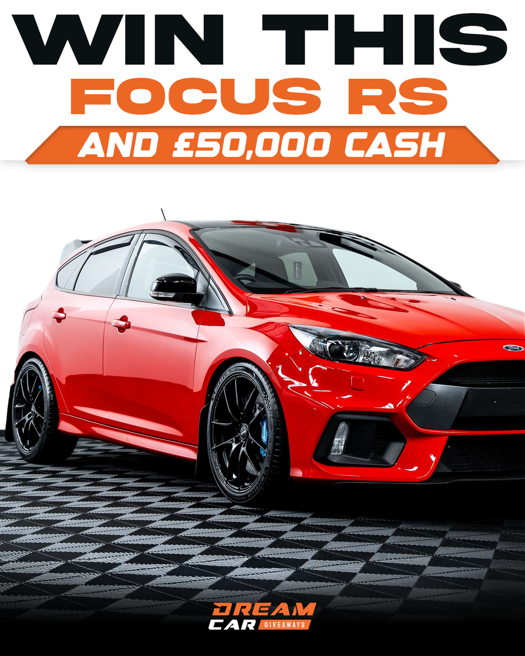 Dream Car Giveaways Facebook ad