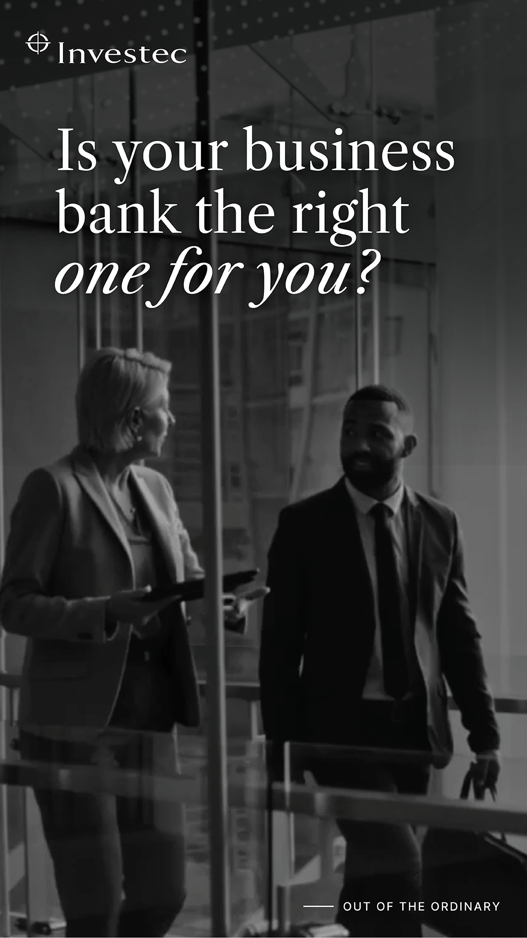 Investec Facebook ad