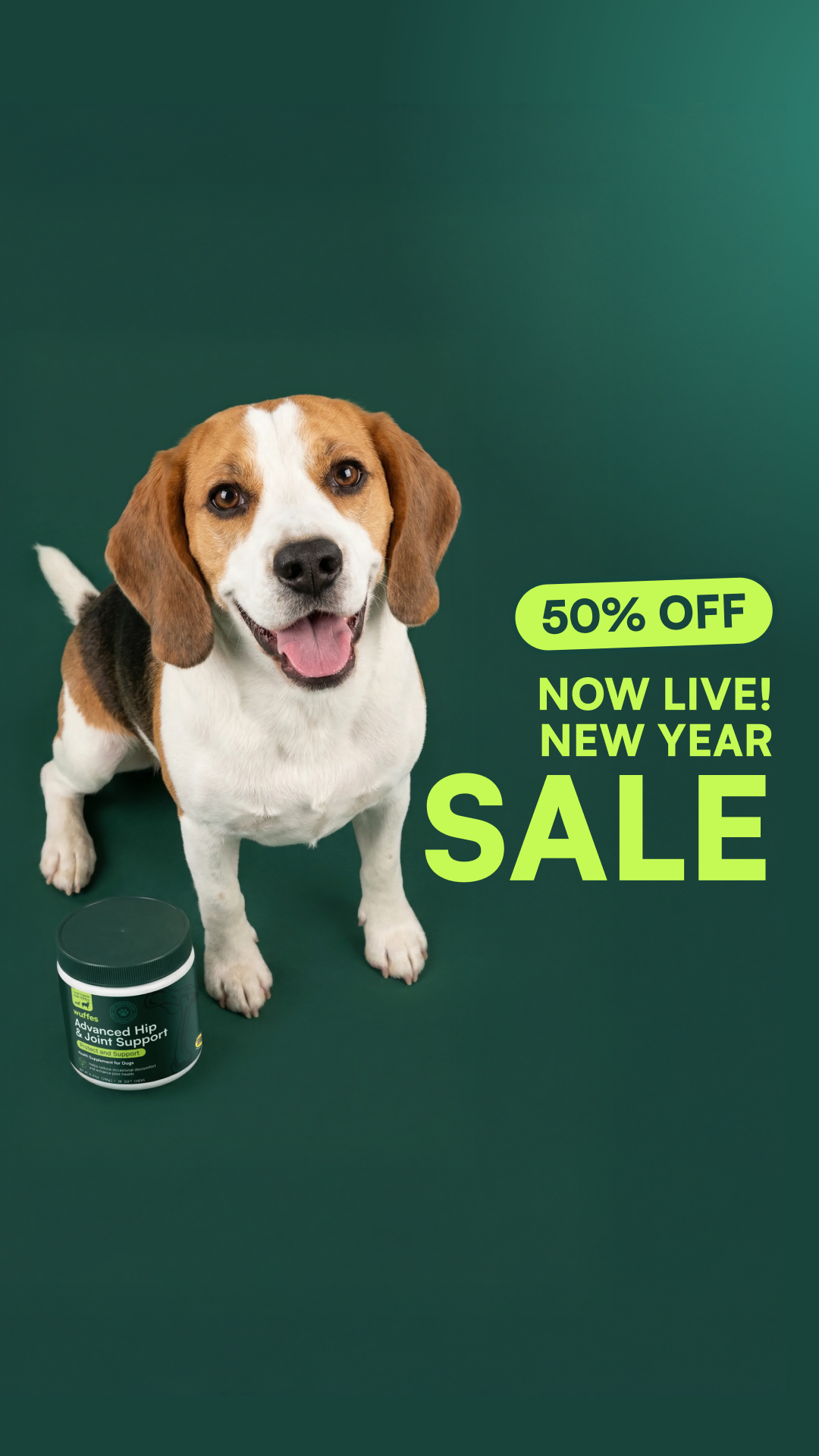 Wuffes Facebook ad