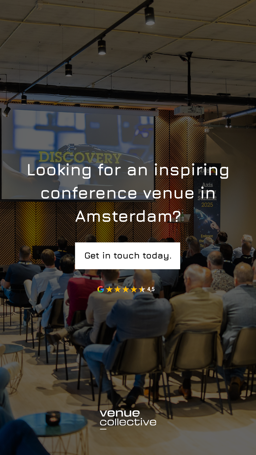 Venue Collective Facebook ad from Mar 9, 2026